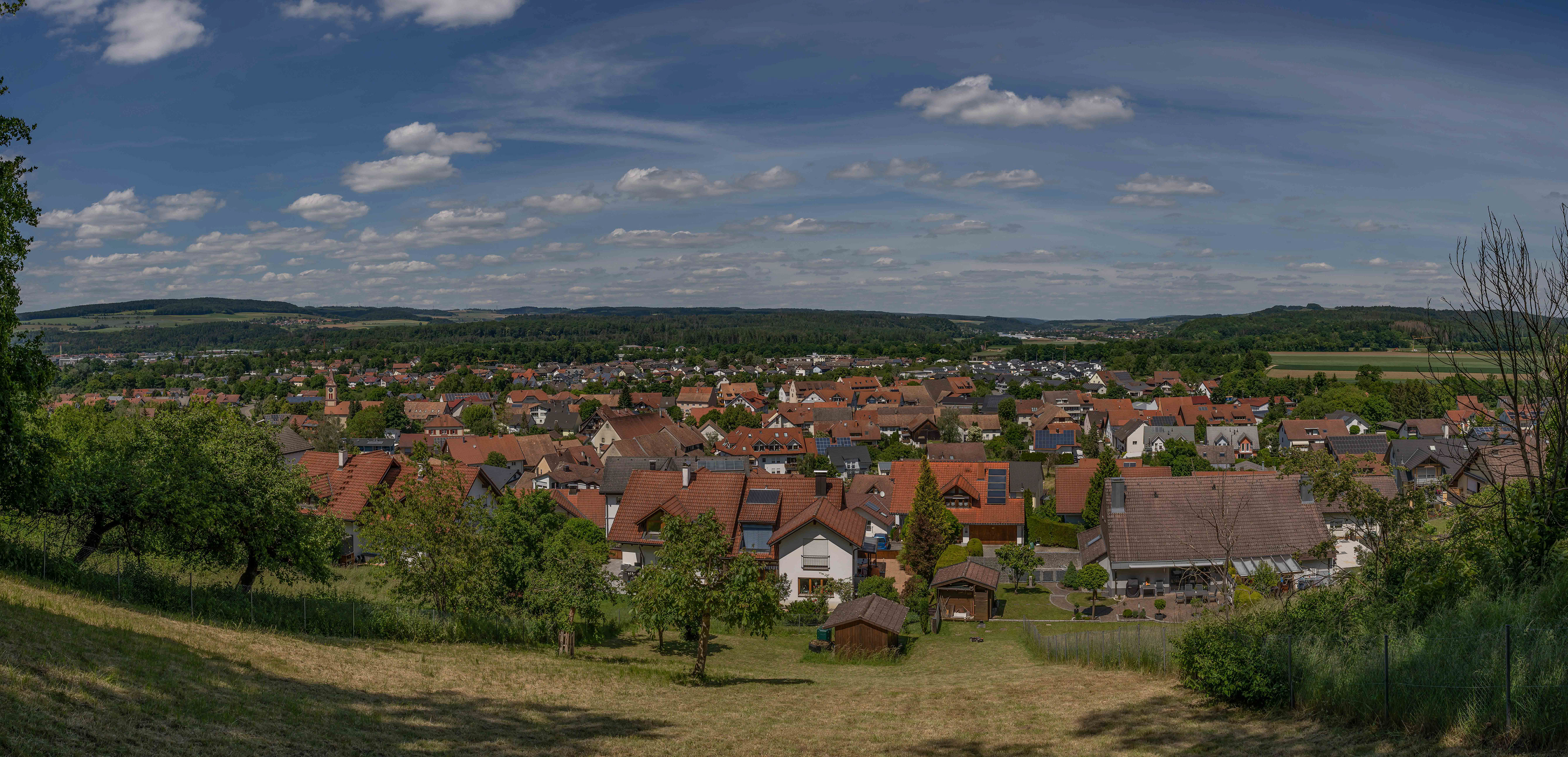 Blich auf Oberlauchringen
