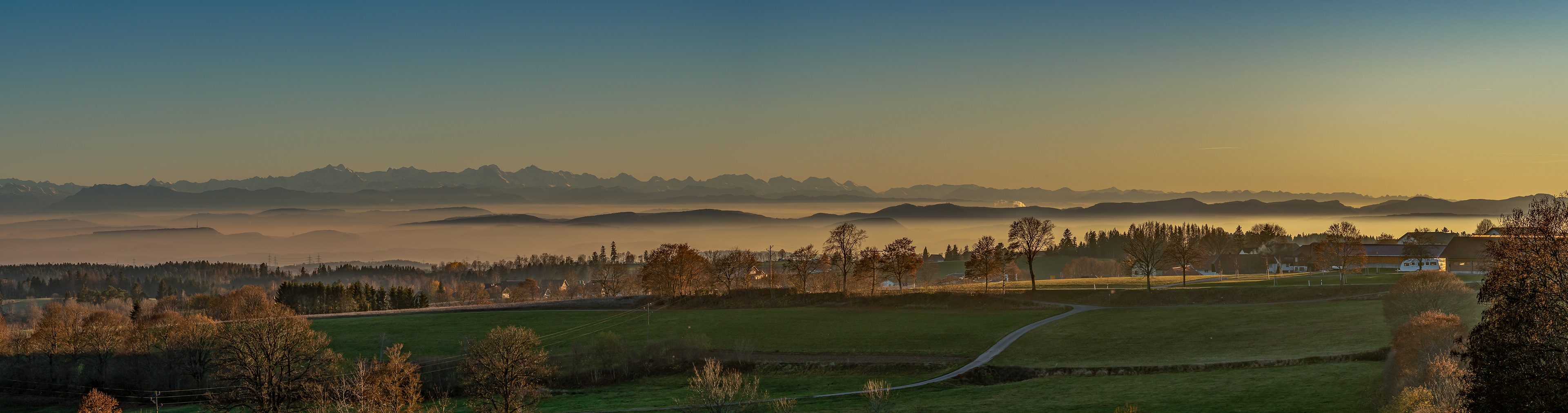 Herbststimmung bei Tiefenhäusern