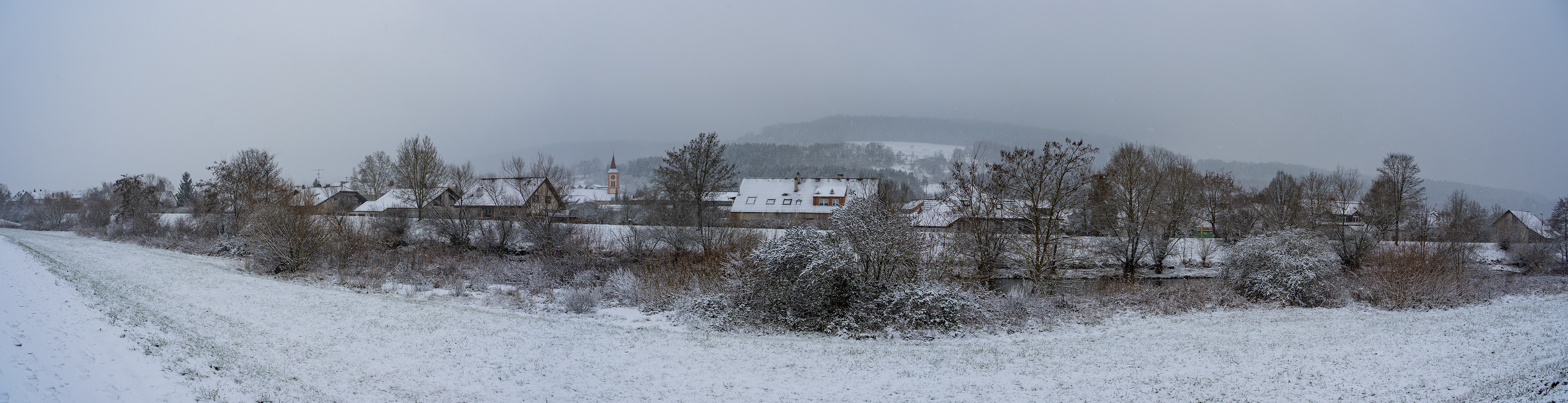 Oberlauchringen im Winter