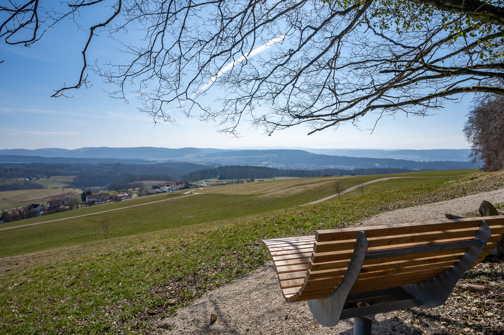 Blick über Breitenfeld