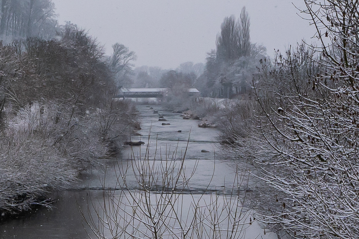 Wutach-Holzbrücke Tiengen