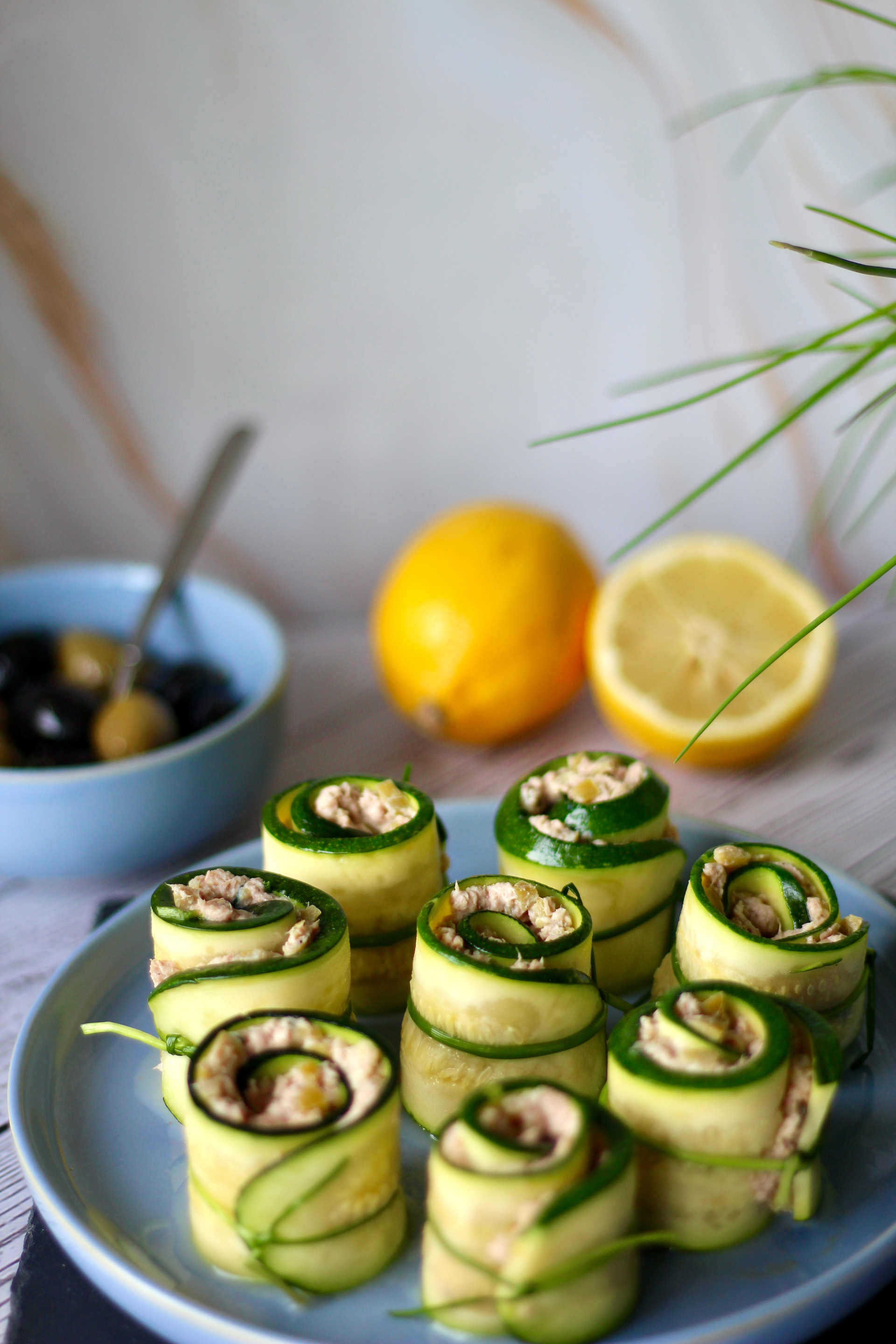 Zucchini-Thunfisch-Röllchen © Evelyn Klein