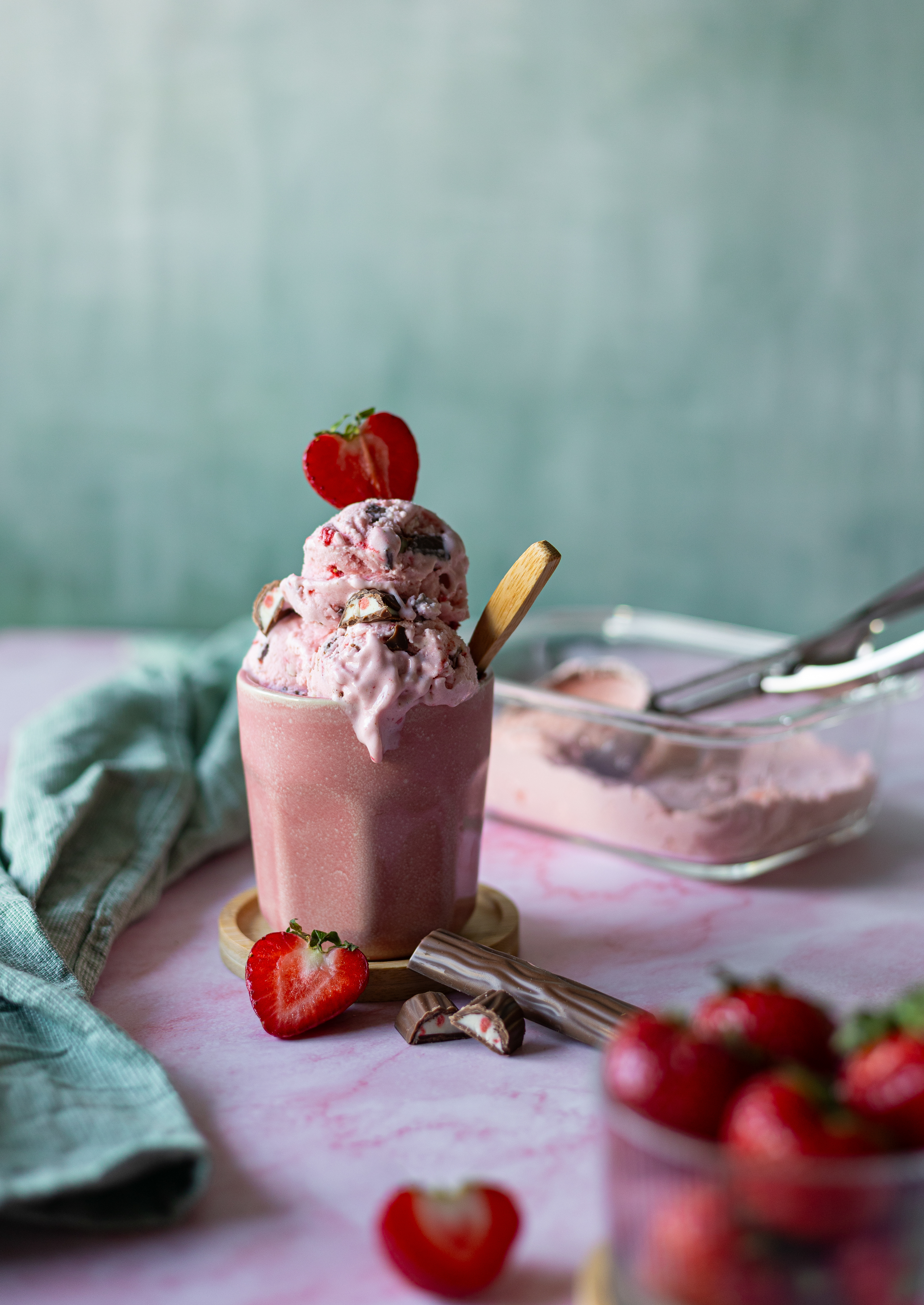 Rezeptfoto © Evelyn Klein für das Buch "Eis Deluxe mit der Ninja Creami" von Veronika Pichl