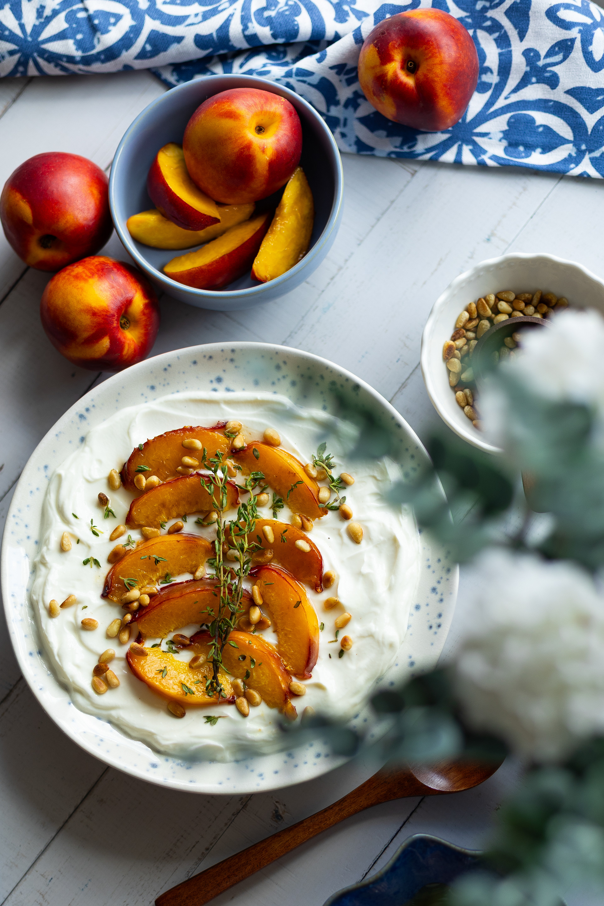 Pfirsichquark © Evelyn Klein