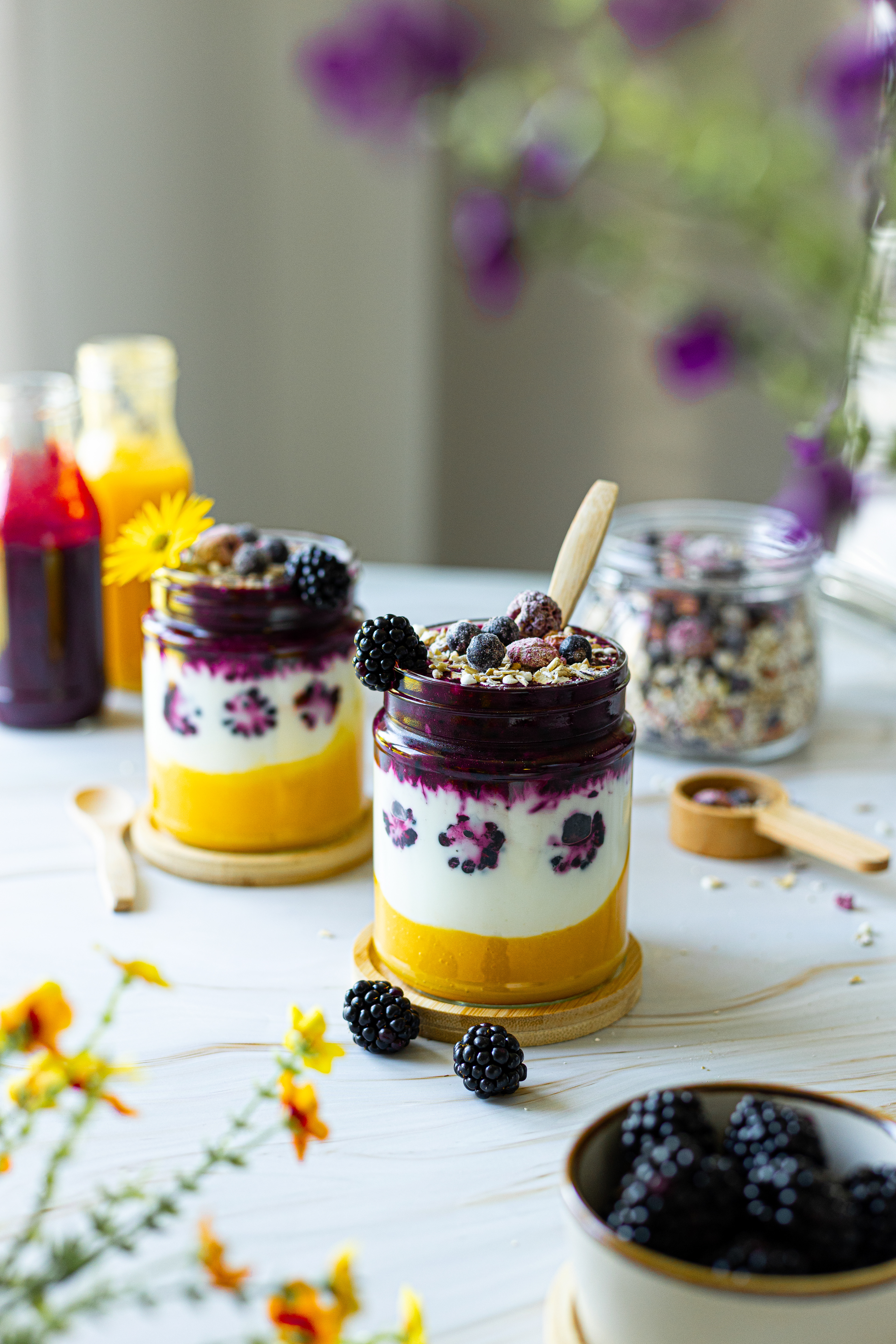 Mango-Brombeer-Müsli © Evelyn Klein