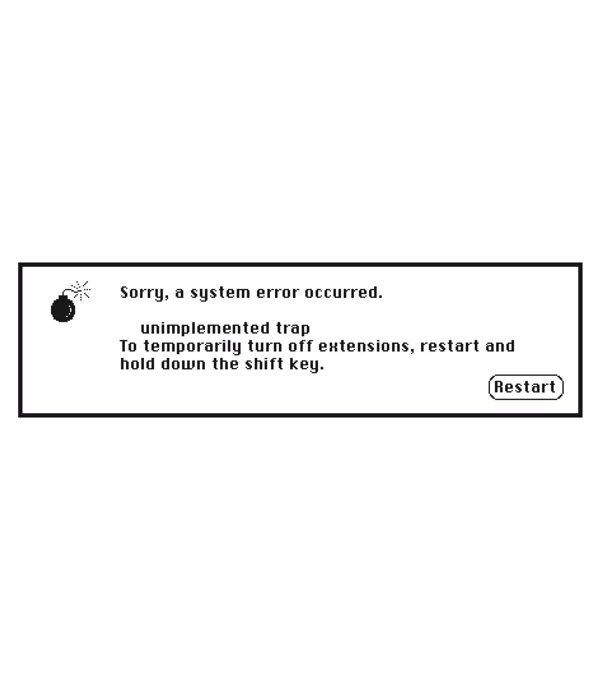 MacOS 7 Bomb en Illustrator