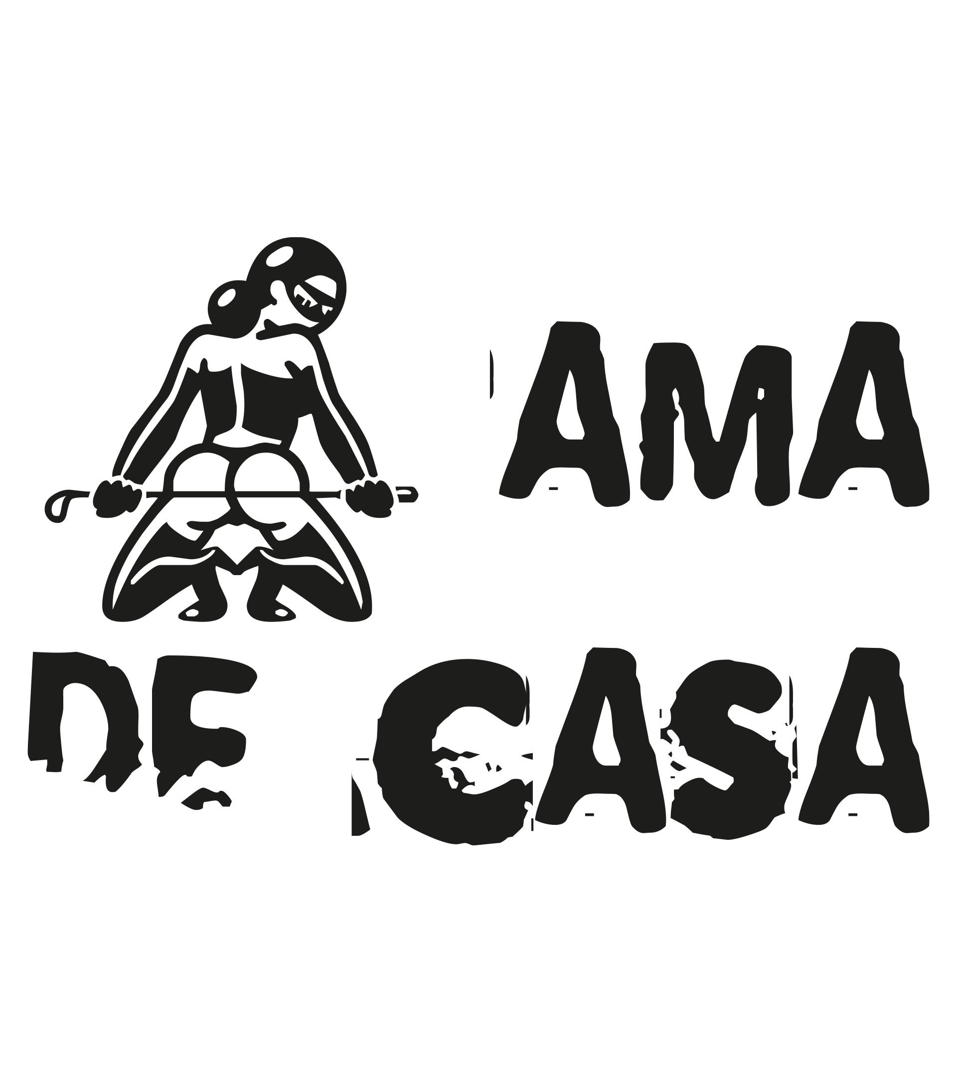 Ama de Casa en Illustrator