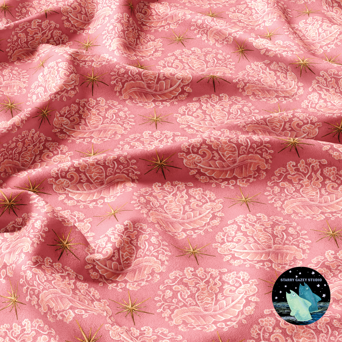 printed on velvet