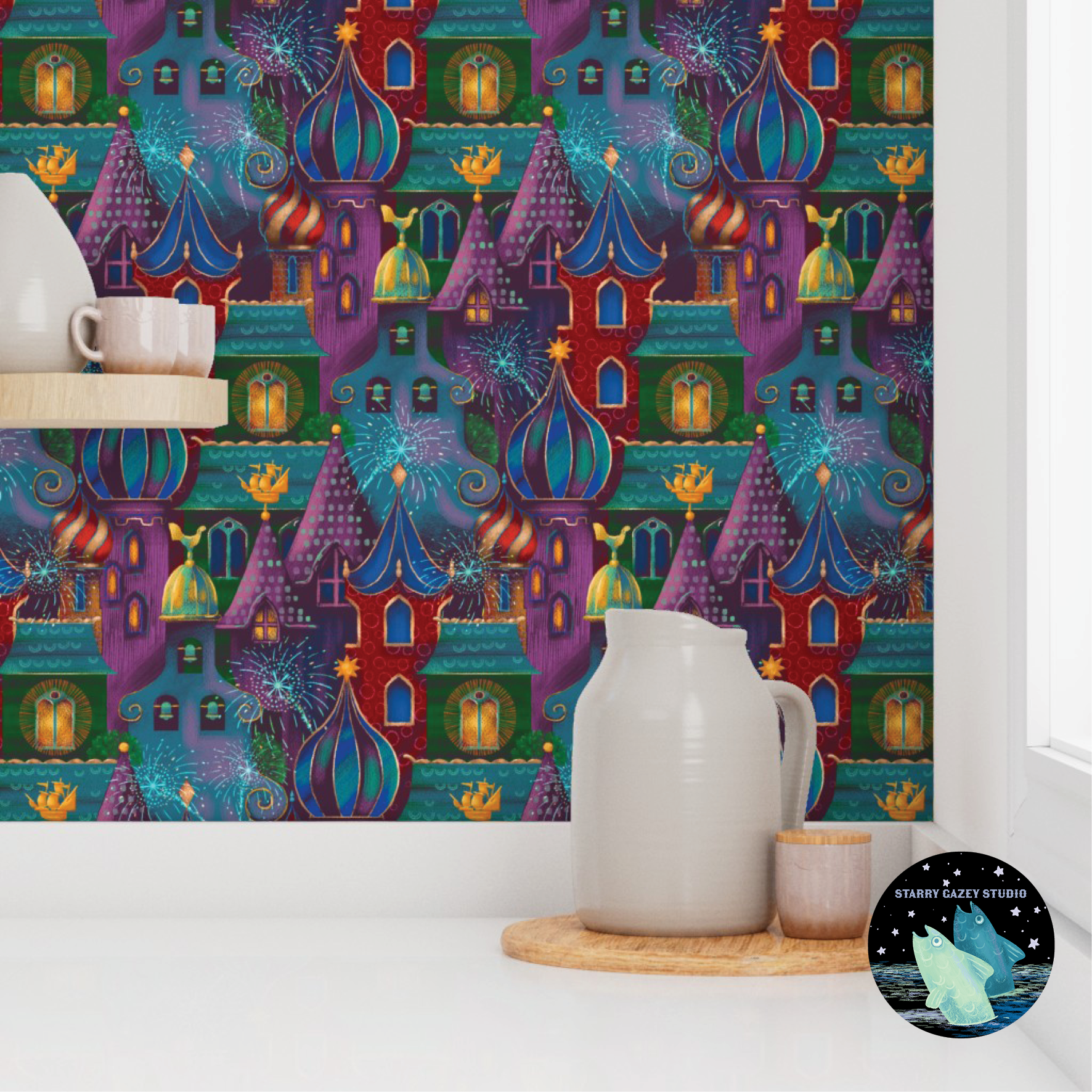 Magic City https://www.spoonflower.com/artists/designs/20385599 