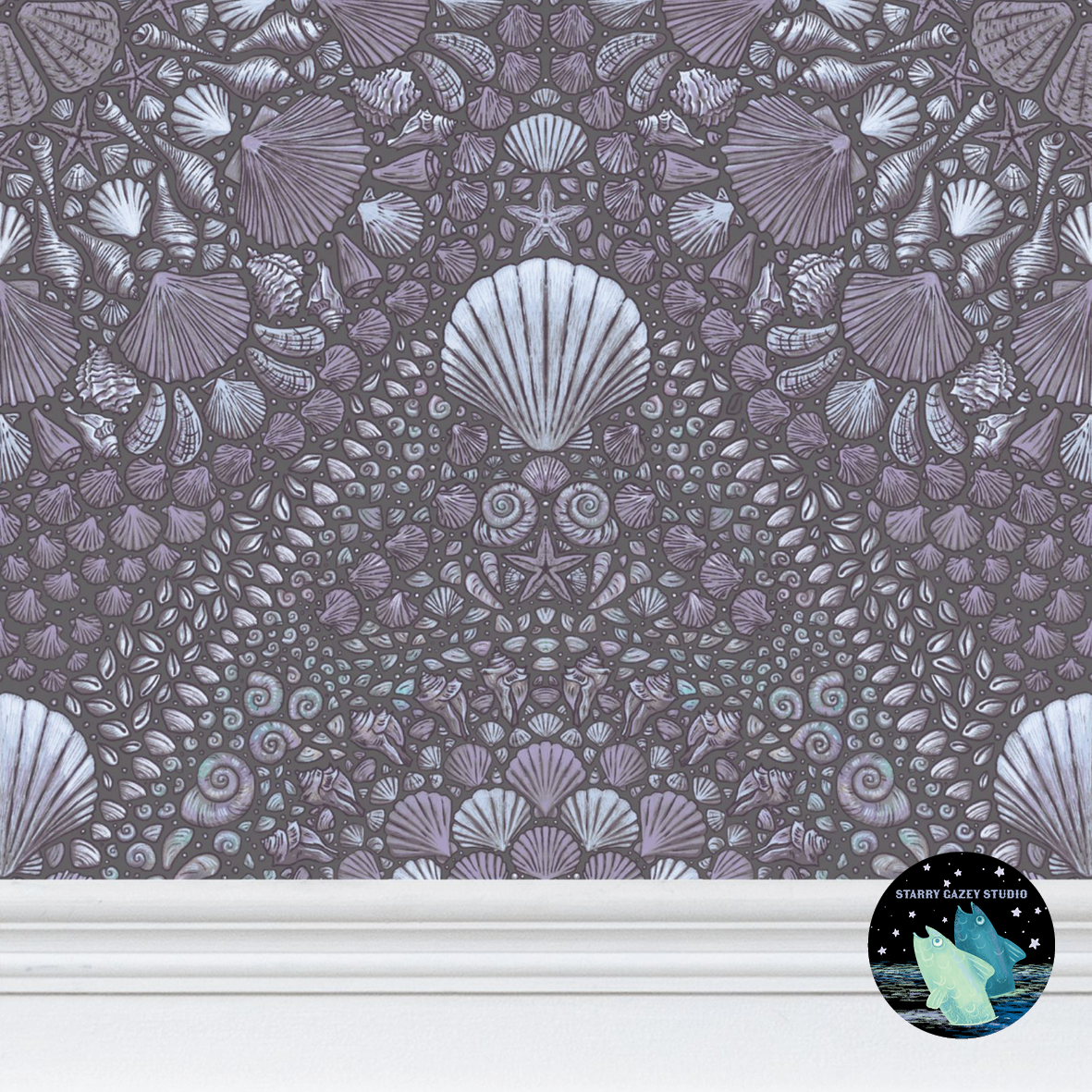 Mother of Pearl Wallpaper: https://www.spoonflower.com/en/wallpaper/21270382-a-la-ronde-shell-grotto-mother-of-pearl-by-starry_gazey_studio