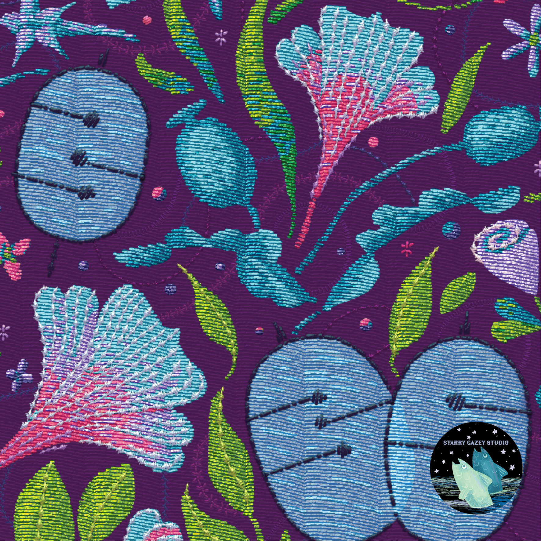 Hidcote Garden Tapestry https://www.spoonflower.com/artists/designs/20366943