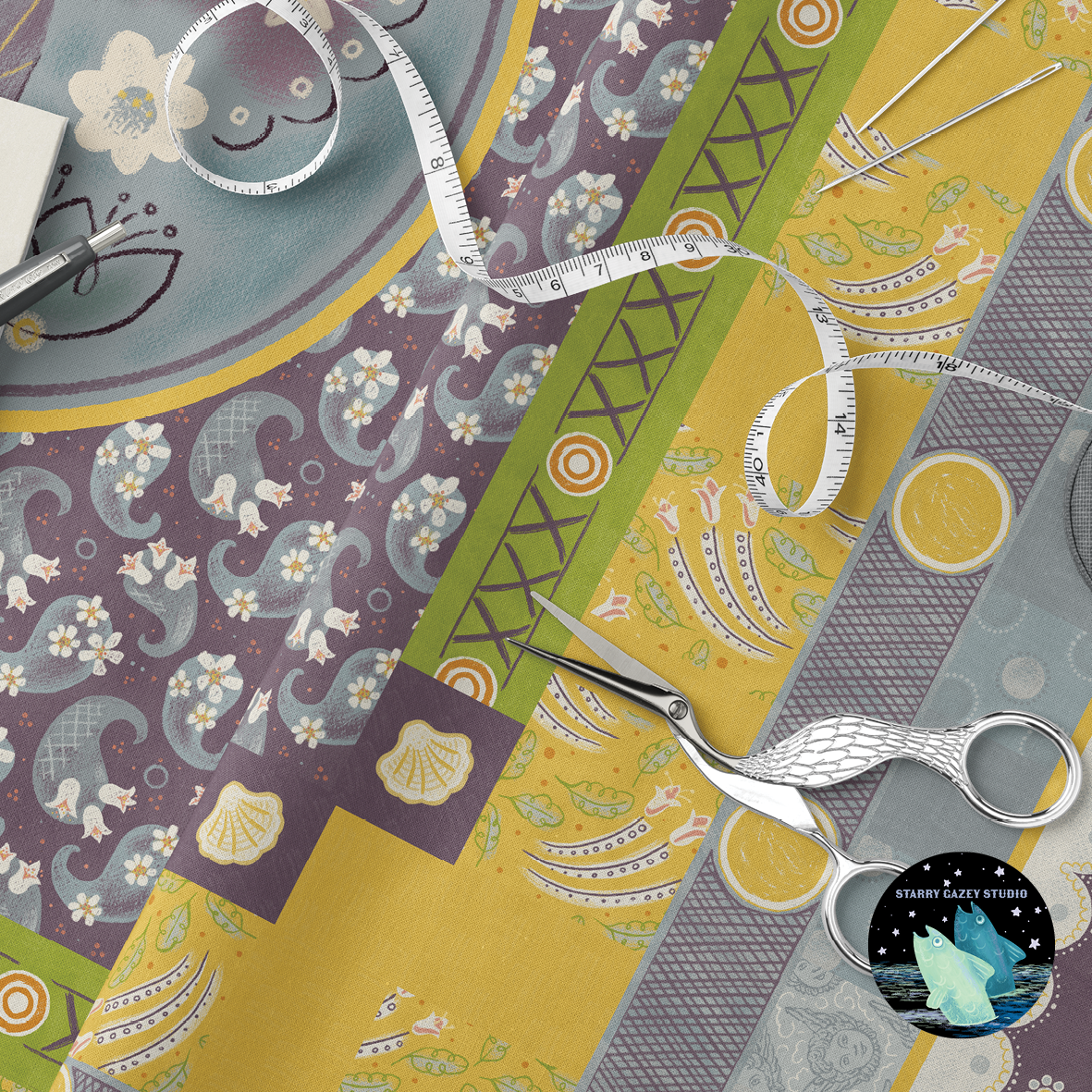 A beautiful starting point for a quilt that becomes uniquely yours