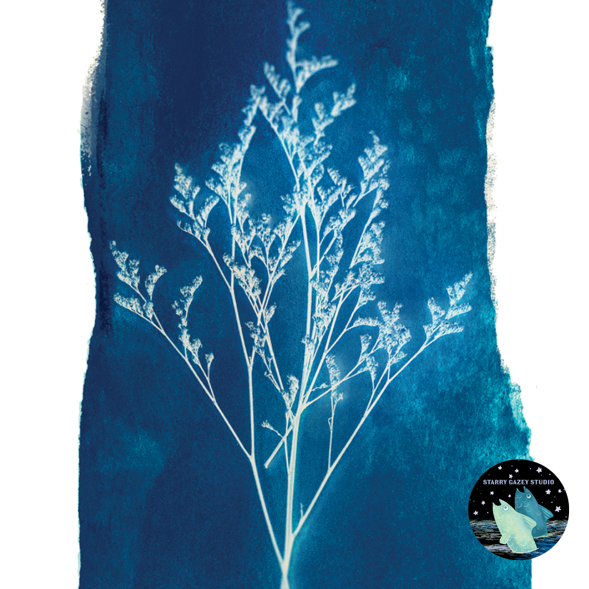 Notes from the Meadow - a Wildflower Cyanotype Study Wallpaper: https://www.spoonflower.com/en/wallpaper/21259918-notes-from-the-meadow-a-wildflower-cyanotype-study-by-starry_gazey_studio