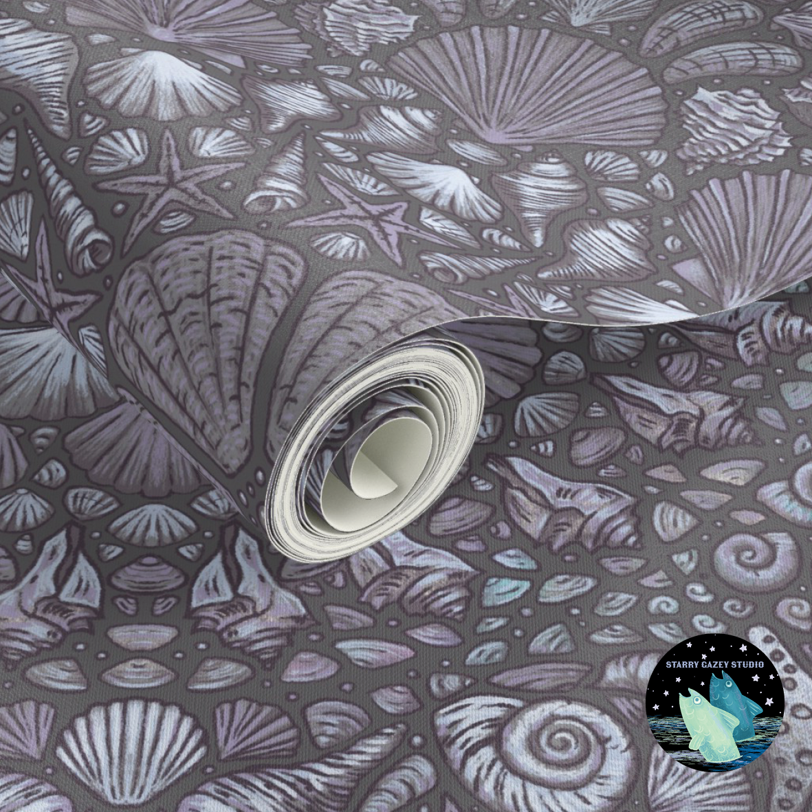 Mother of Pearl Wallpaper: https://www.spoonflower.com/en/wallpaper/21270382-a-la-ronde-shell-grotto-mother-of-pearl-by-starry_gazey_studio