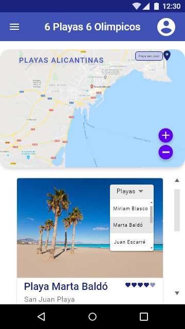 Map / Beach Locations