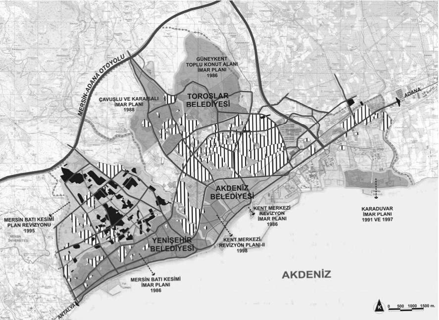 Mersin Conceptual Mapping (Ünlü, 2007).