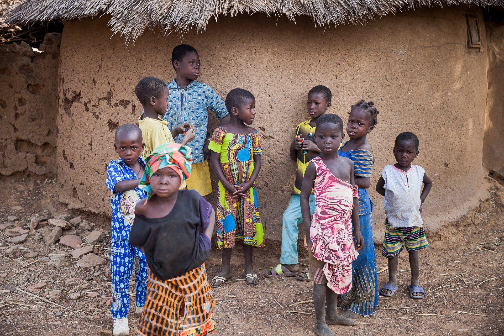 Enfants de villages