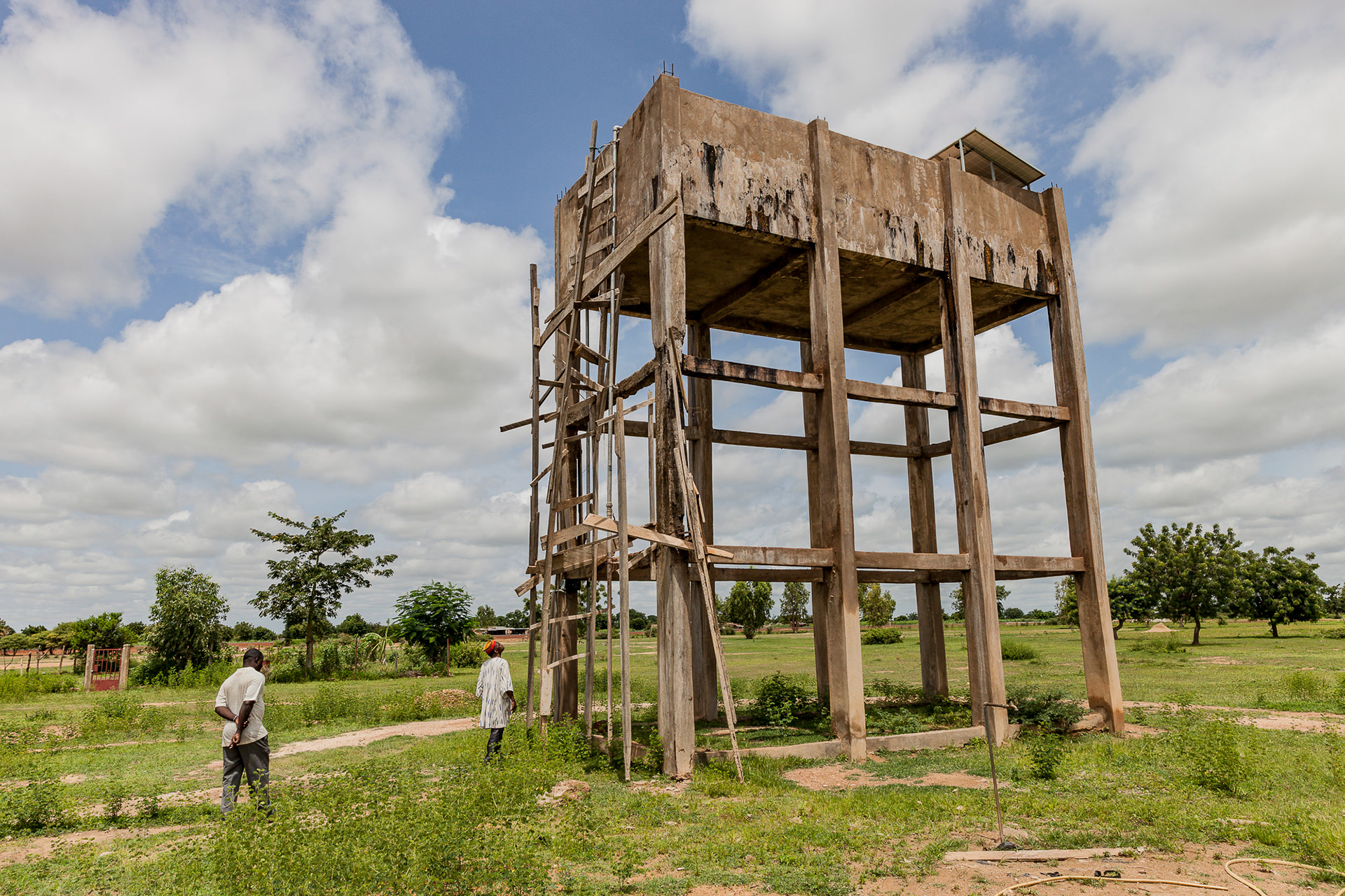 Construction de chateau d'eau