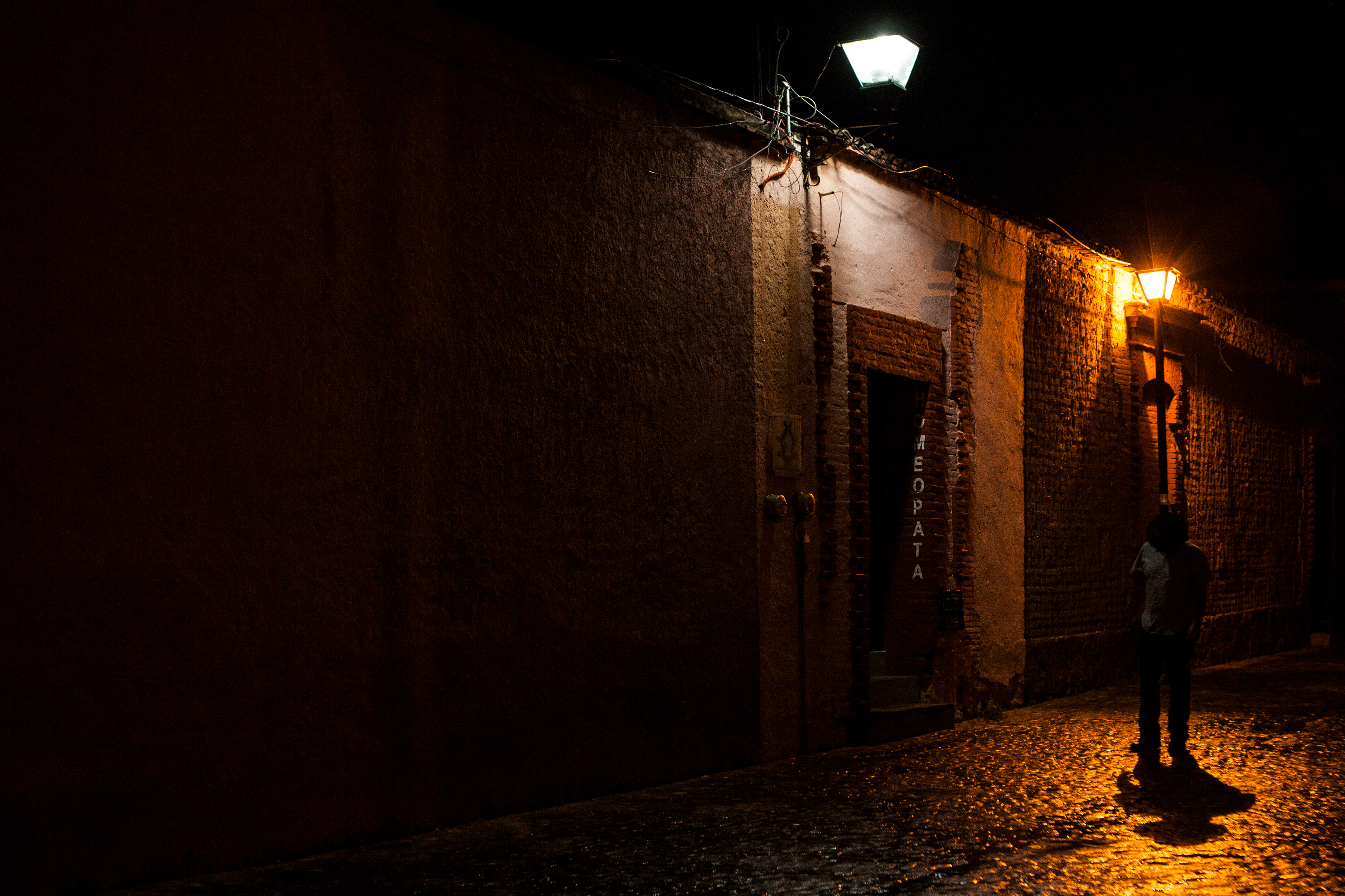 Walking the streets in Oaxaca during the Day of the Dead