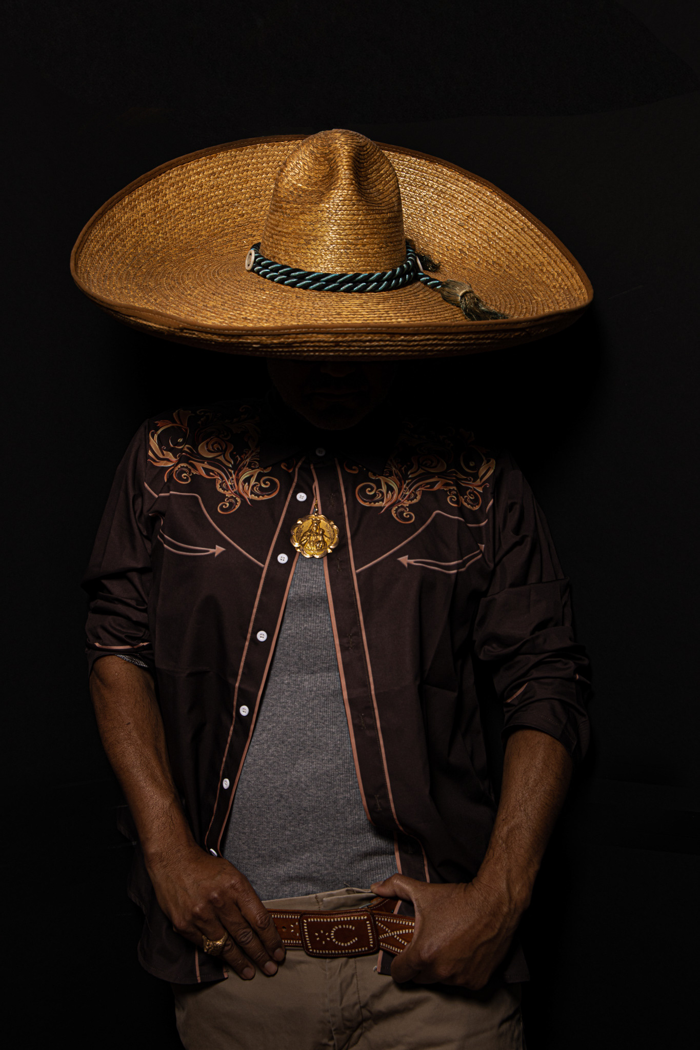 El Sombrero series, Self Portrait