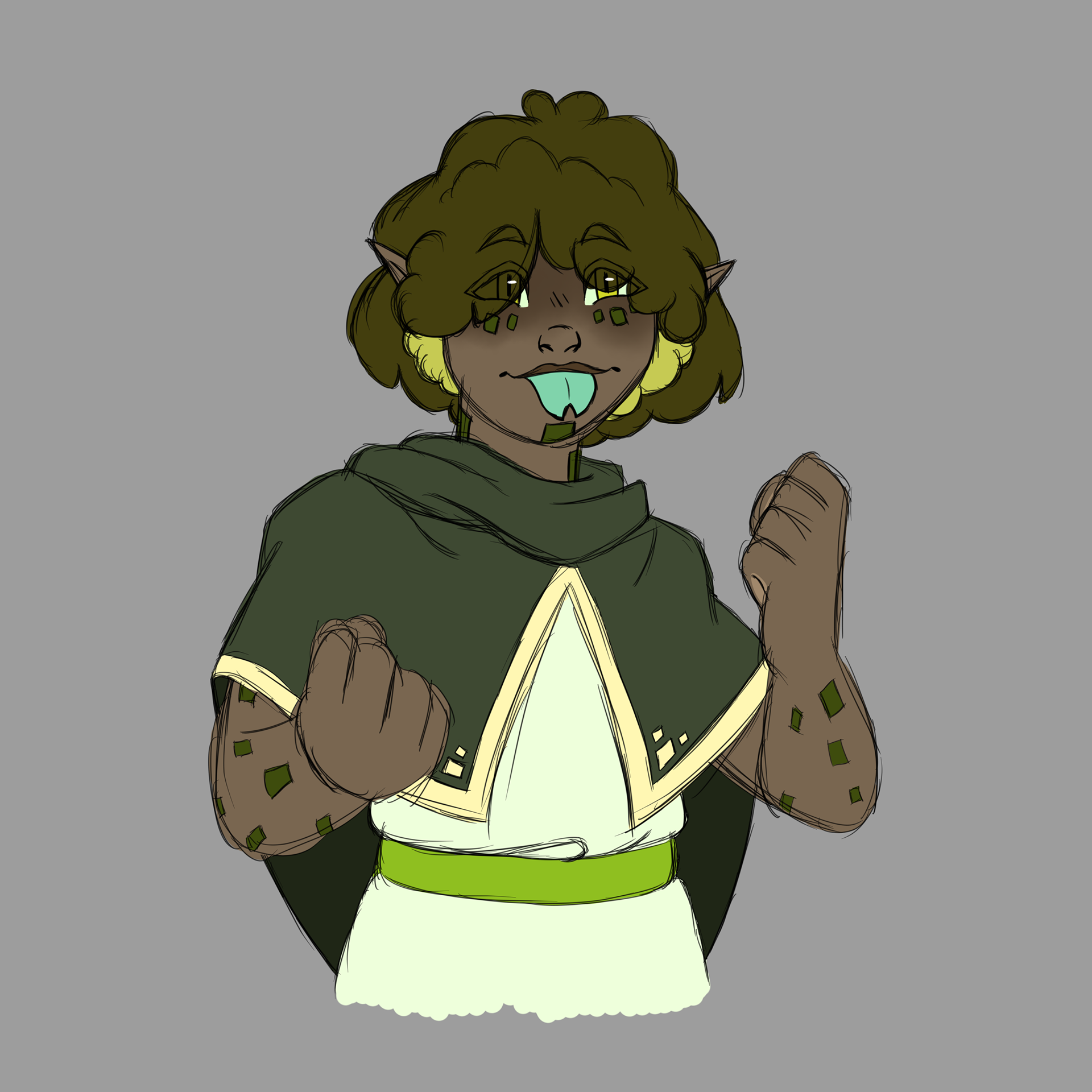 Rough Sketch (Colored)