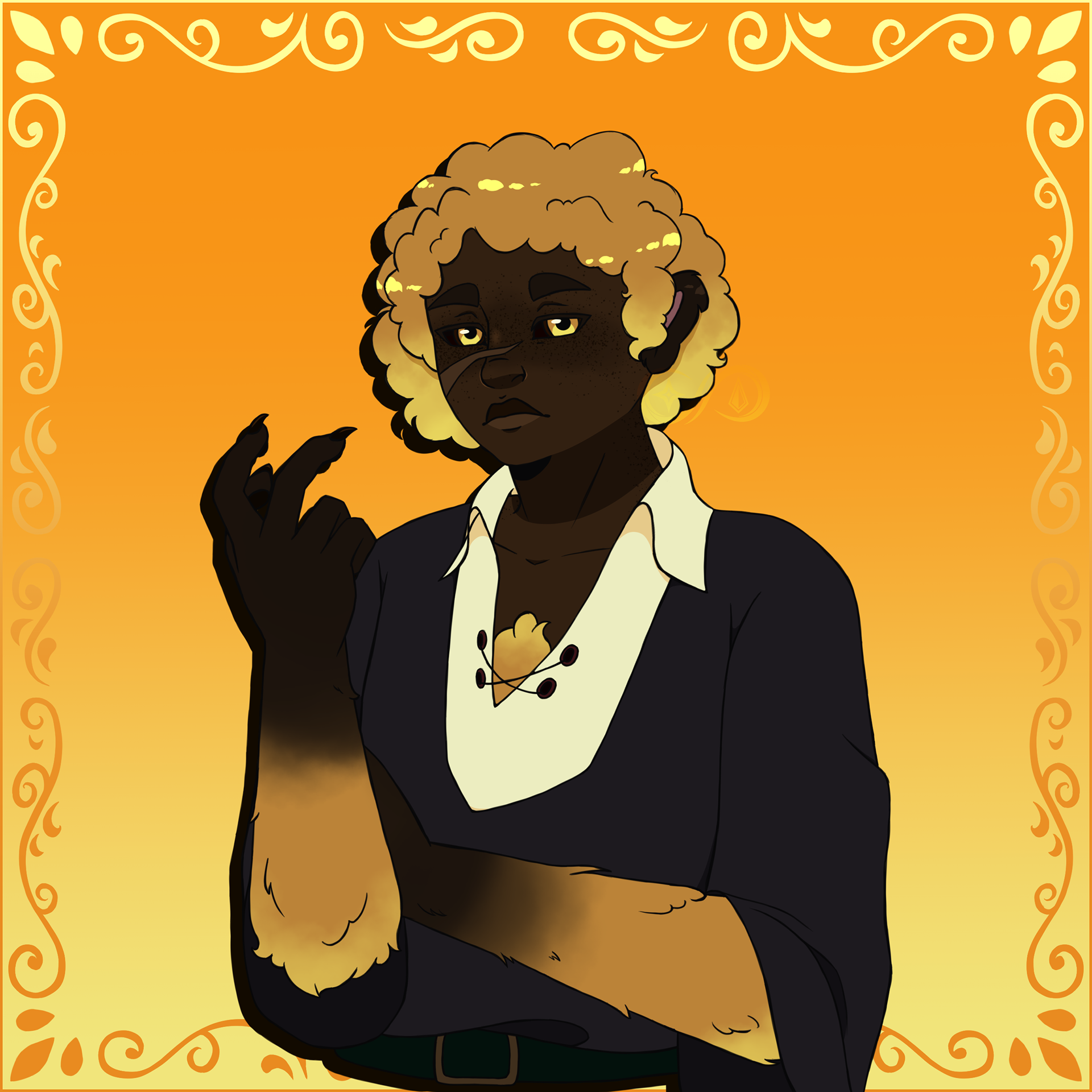 Goldi: golden bear guardian of the Evergrove