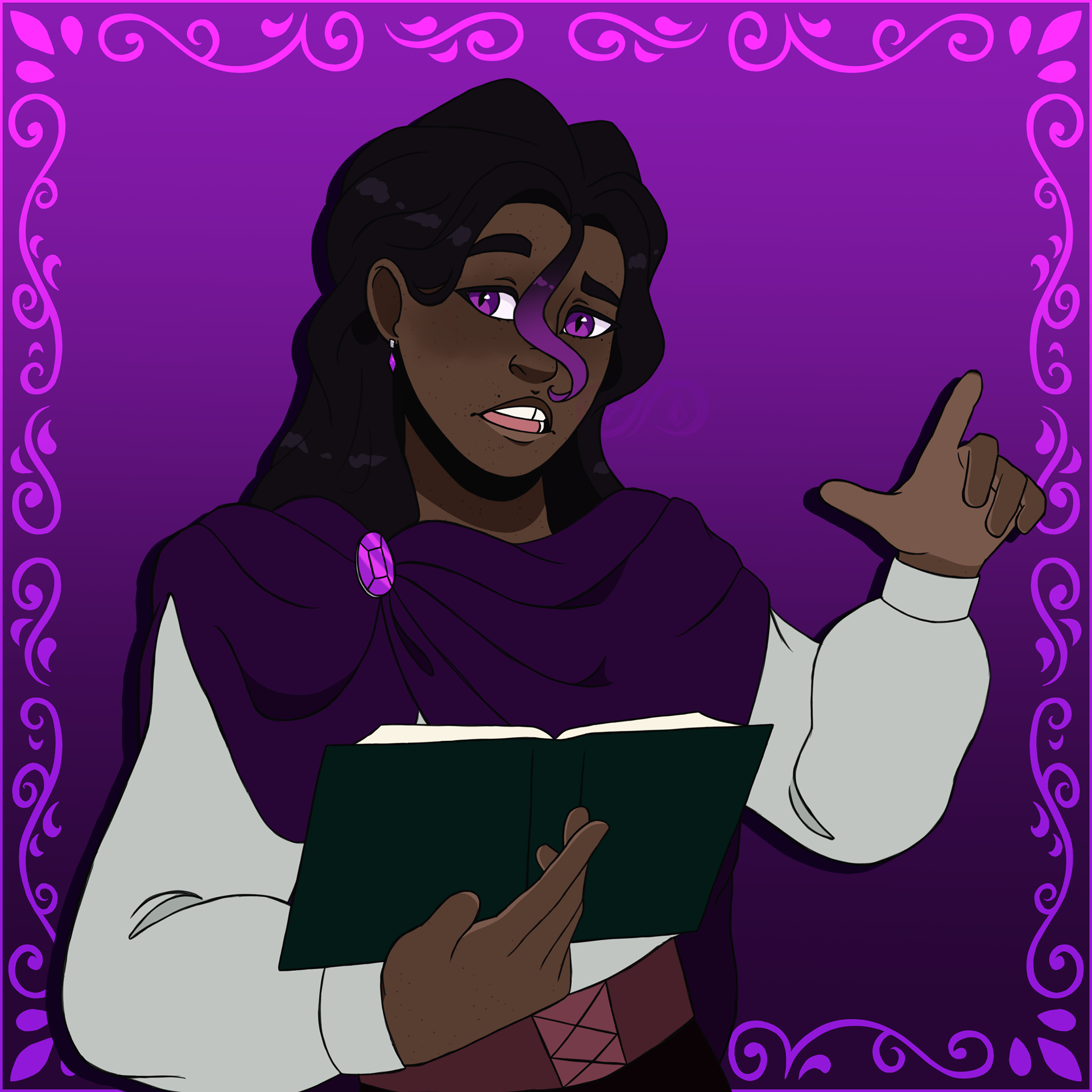 Baine: former witch student of Halven Academy