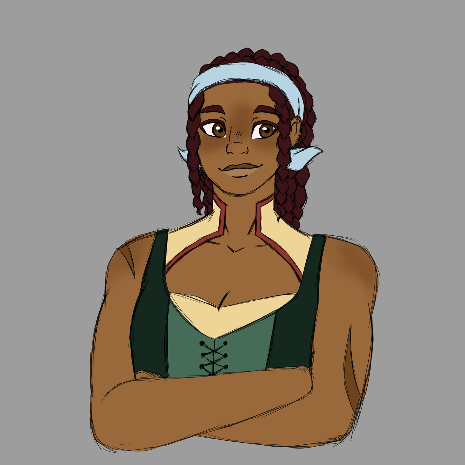 Rough Sketch (Colored)