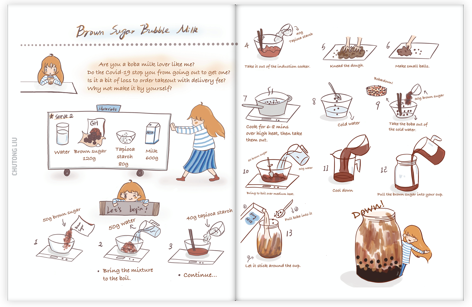 Digital review of my design pages