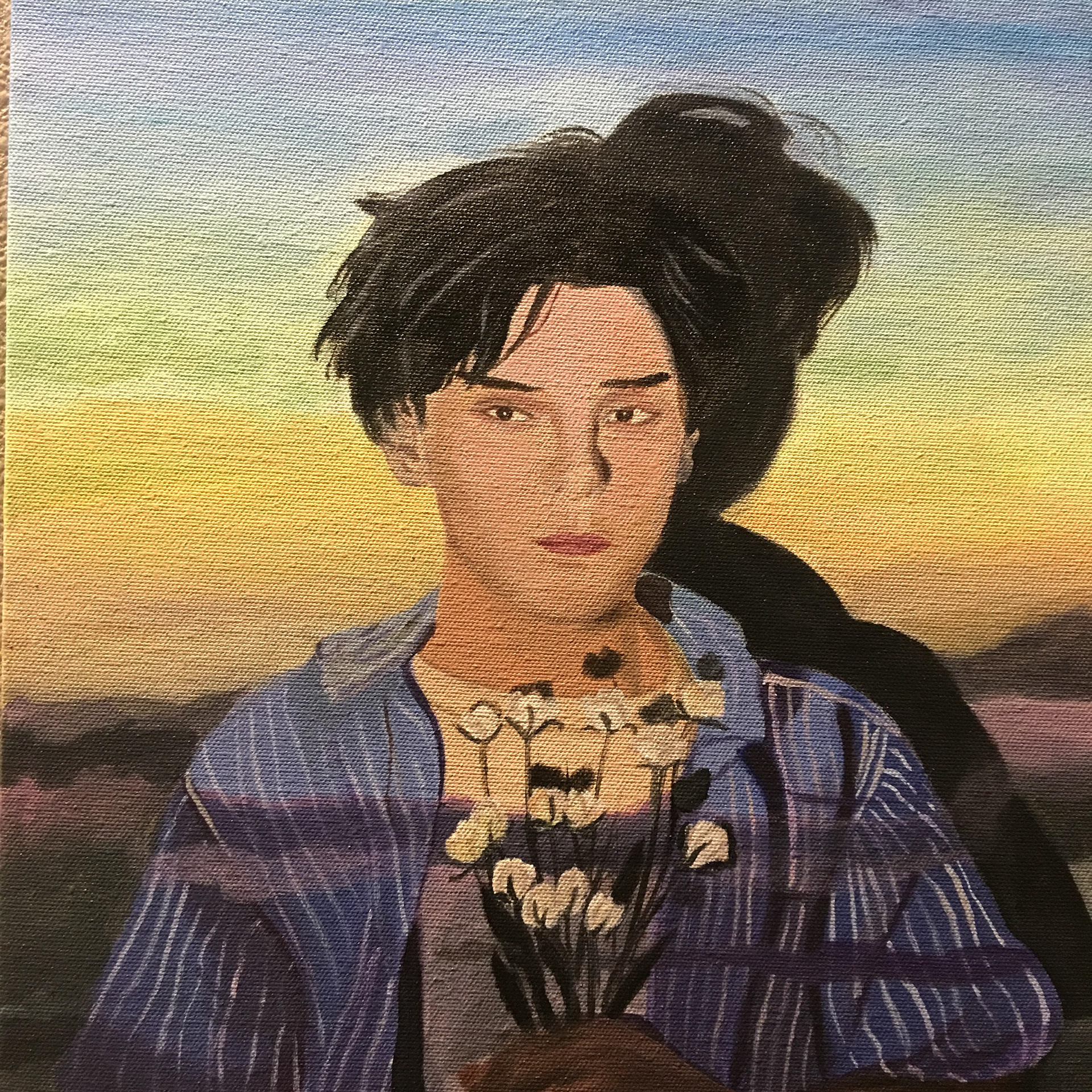 Boy with Flowers 2019