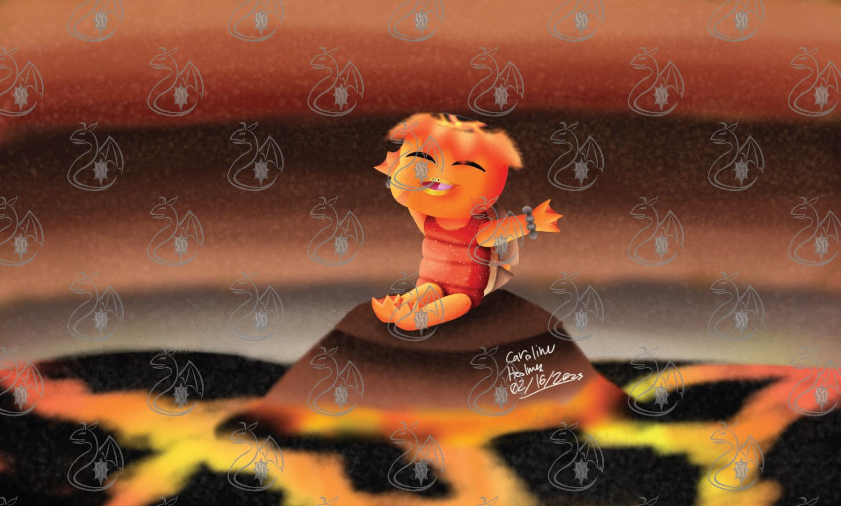 Kappyro the Lava Child