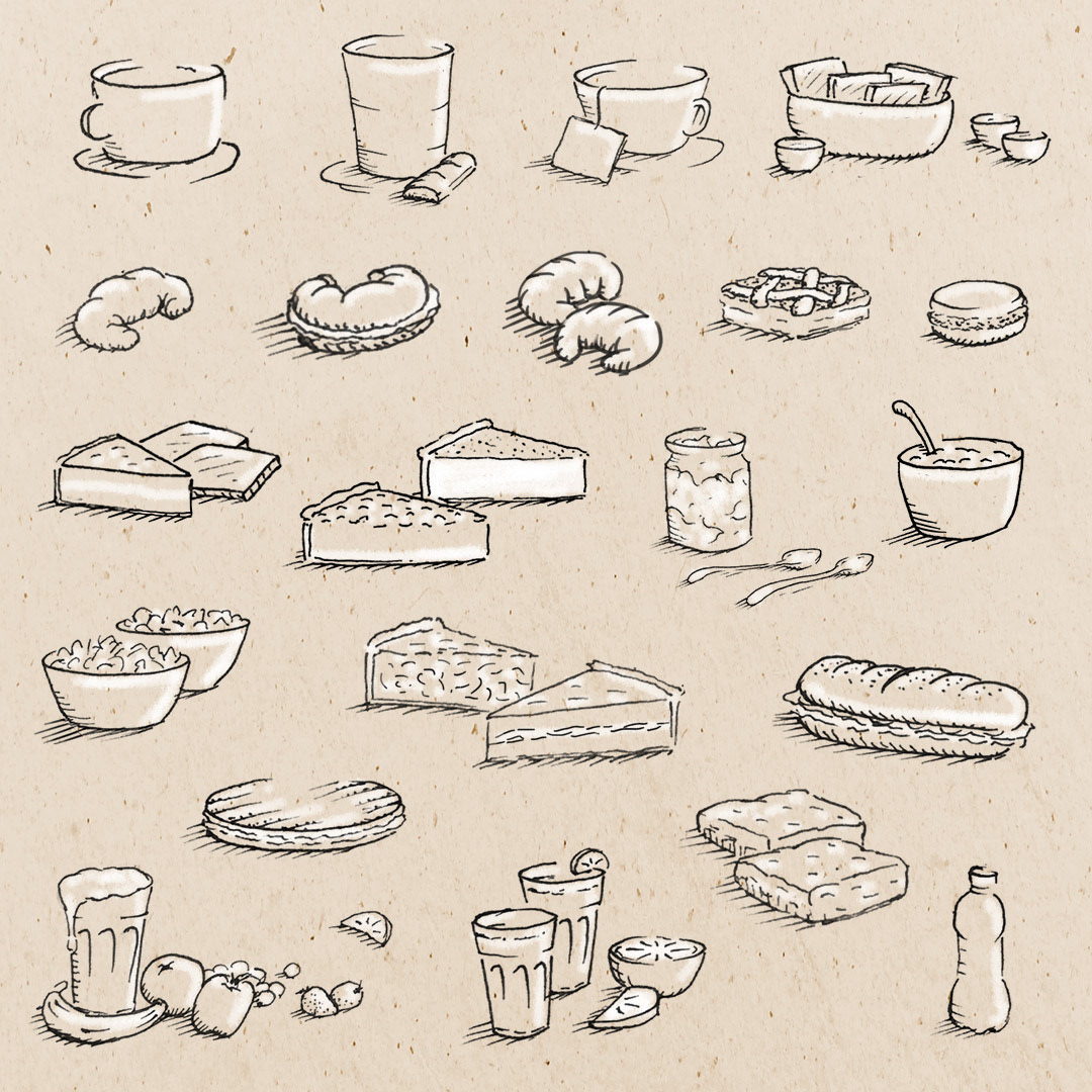 Café Positivo // Ilustraciones