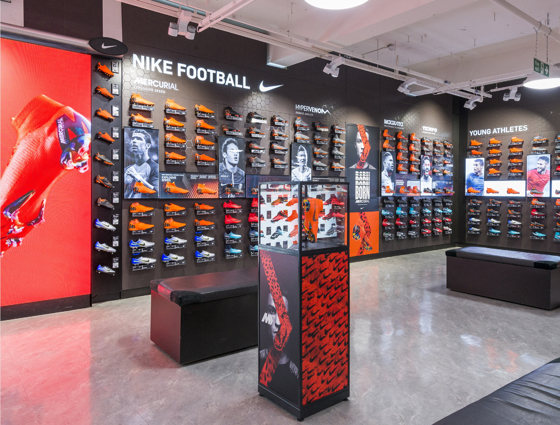 Nike | Mercurial | In-store graphics | Artwork