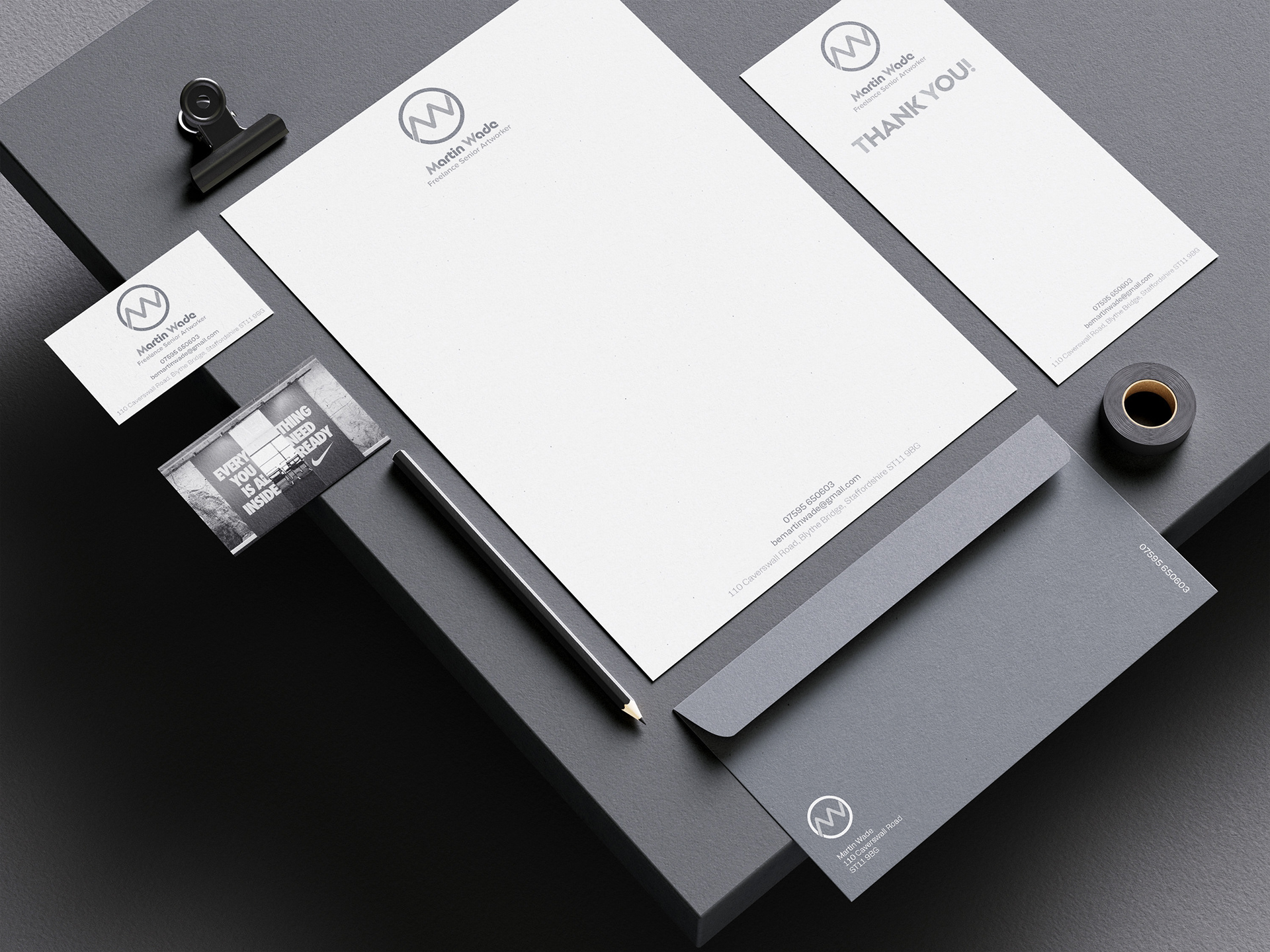 Personal Stationery Design & Artwork