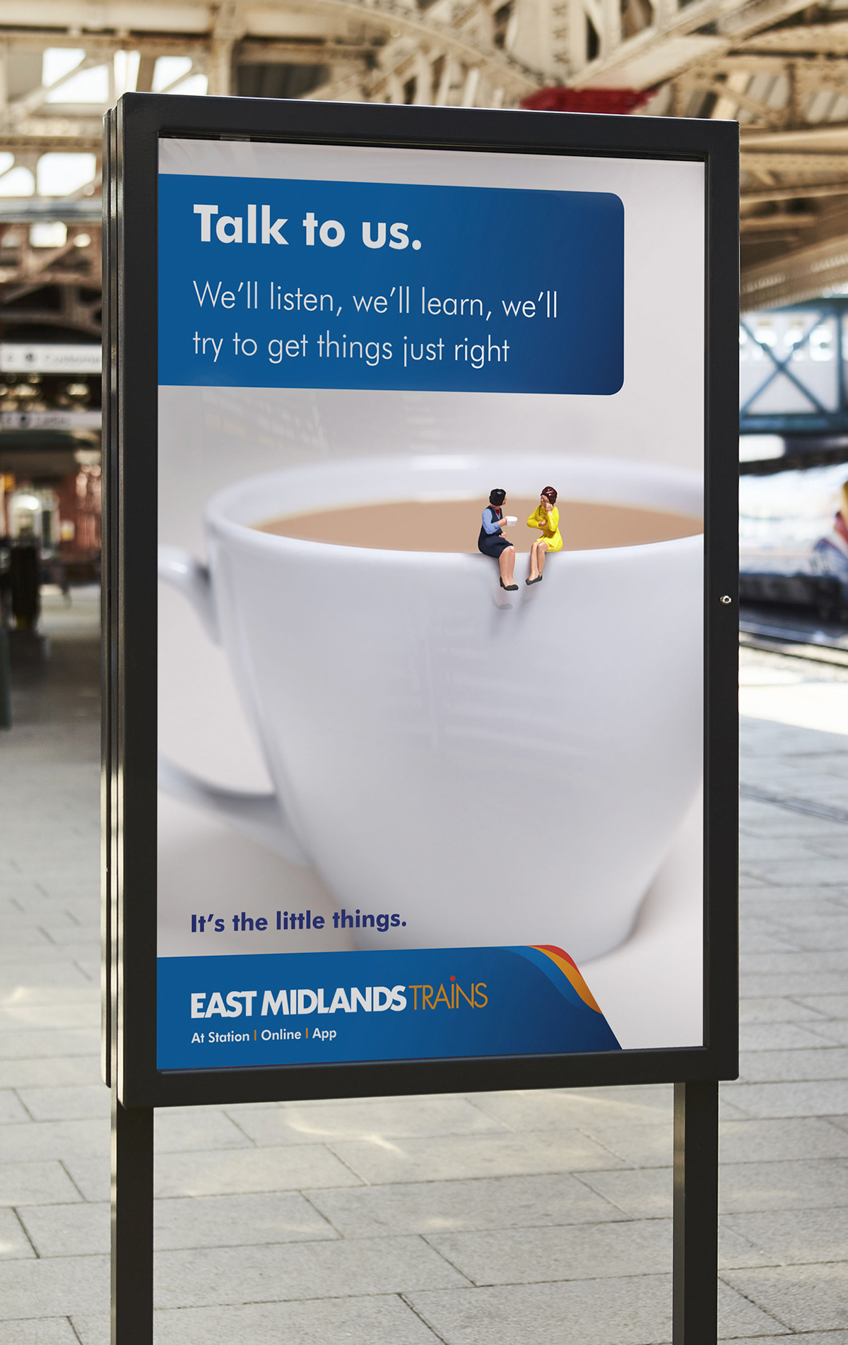 East Midlands Trains | It's the little things | Poster | Artwork