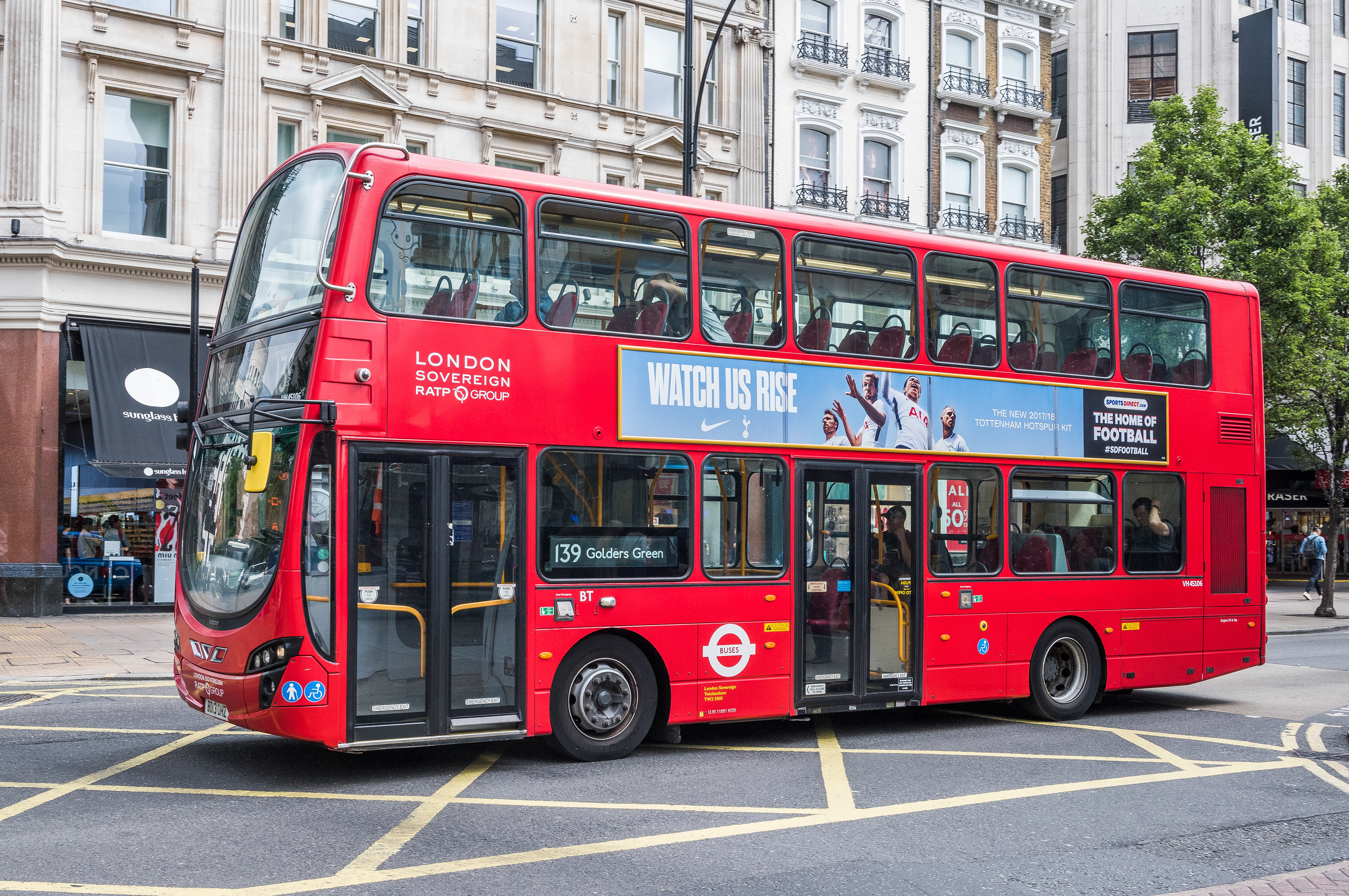 Sports Direct | OOH | Bus graphic | Artwork