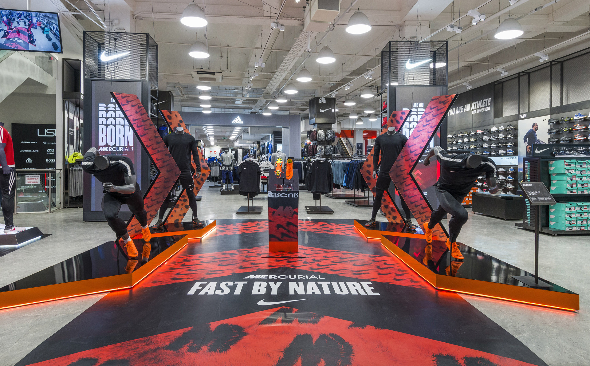 Nike | Mercurial | In-store graphics | Artwork
