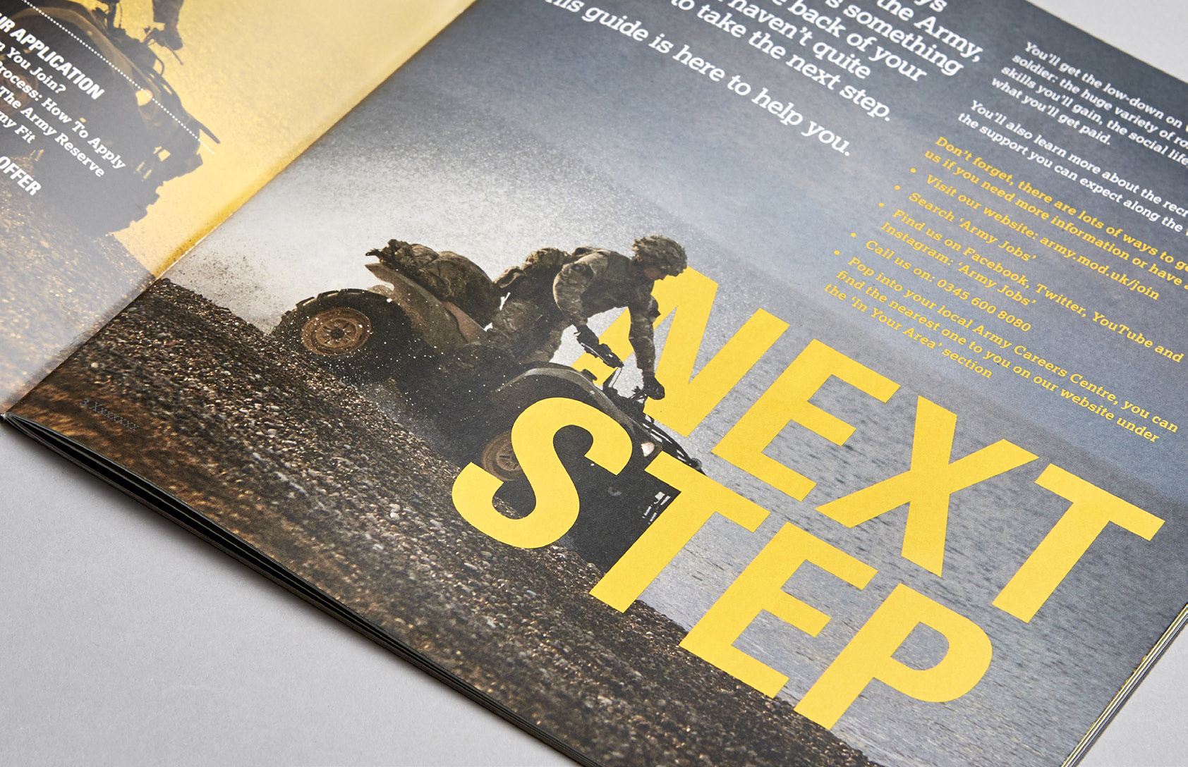 British Army | Soldier brochure | Artwork