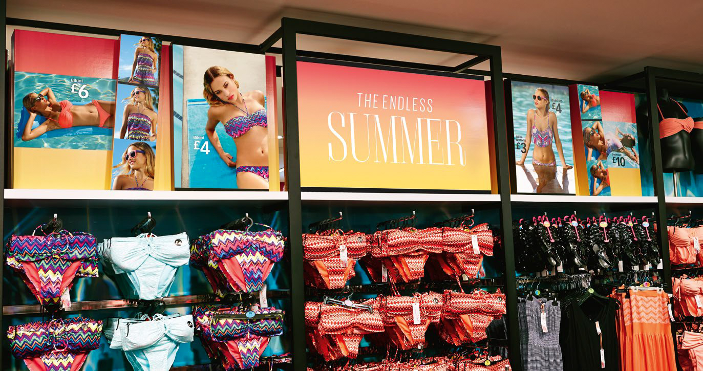 Primark | The Endless Summer | In-store POS | Artwork