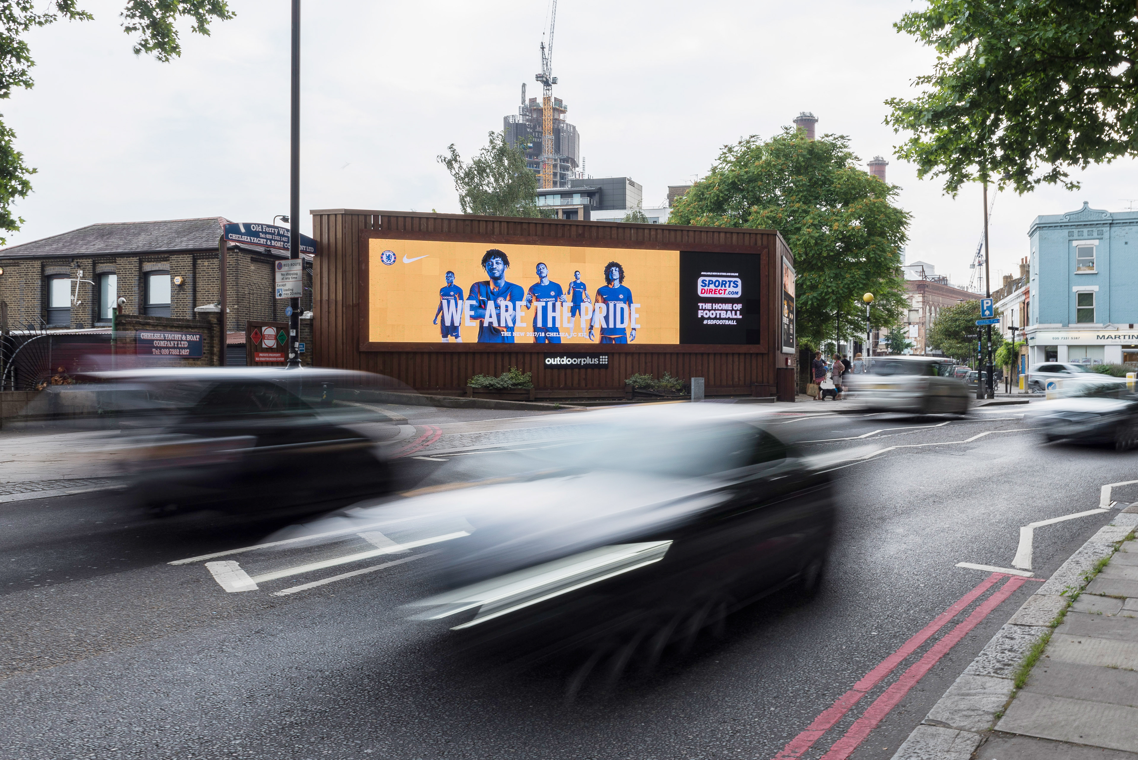 Nike | Clubs kits | Digital billboard | Artwork