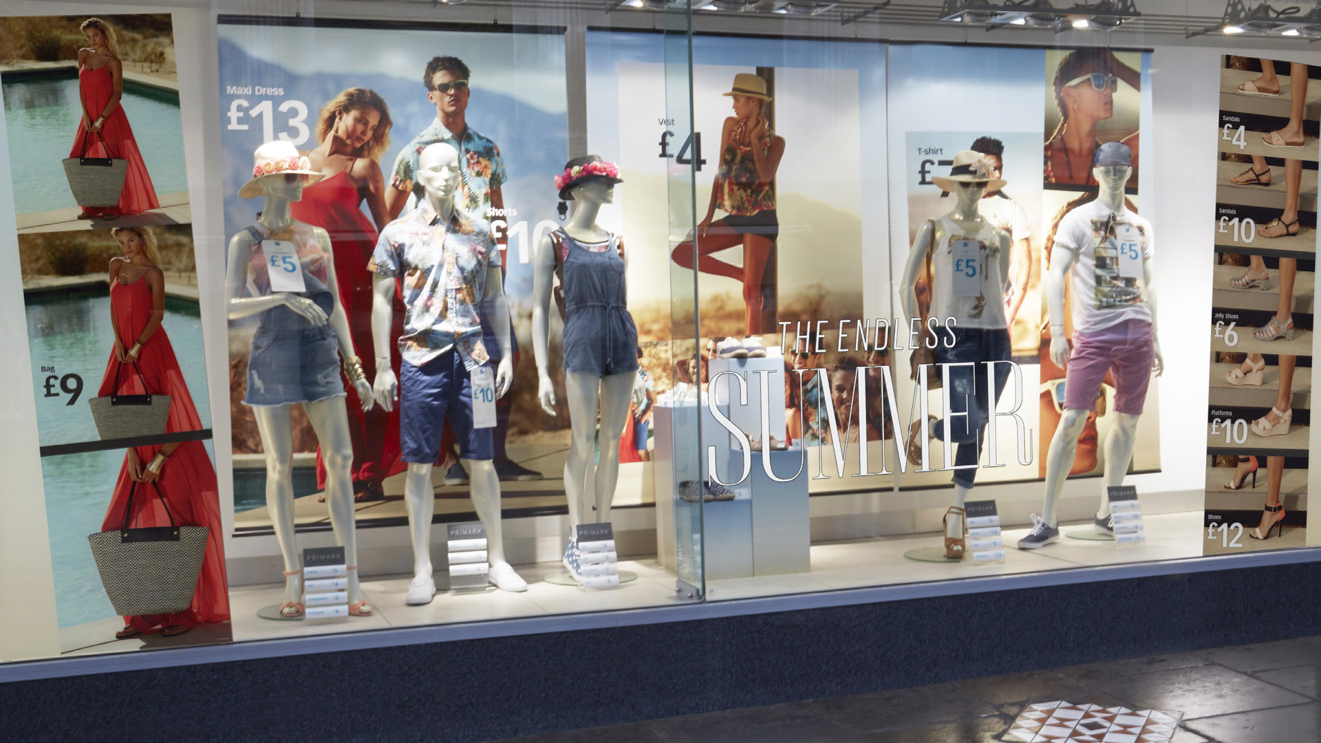 Primark | The Endless Summer | Windows | Artwork