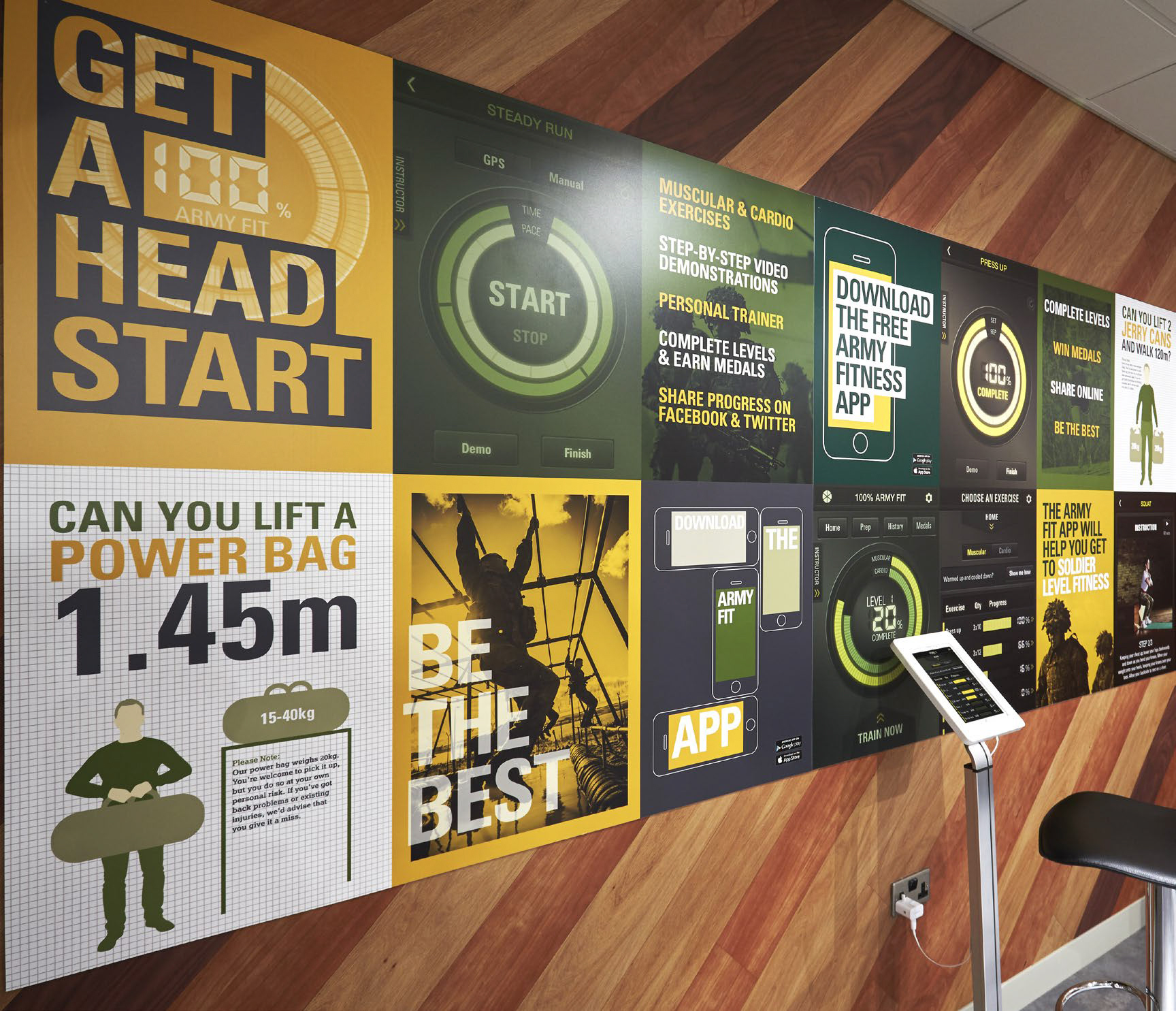 British Army | Info point | Artwork