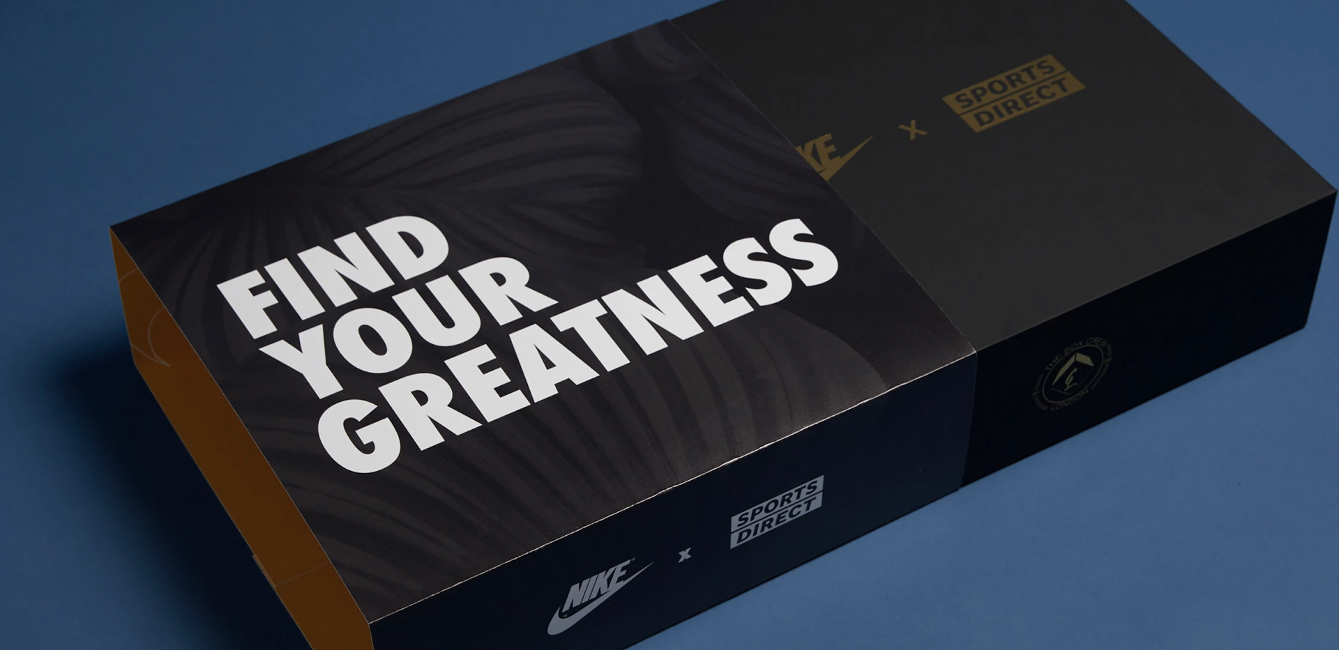 Nike JED boxes sleeve and box artwork