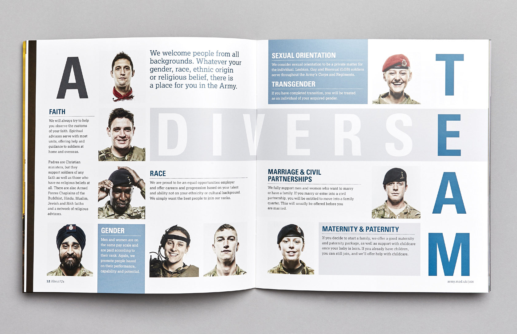British Army | Soldier brochure | Artwork