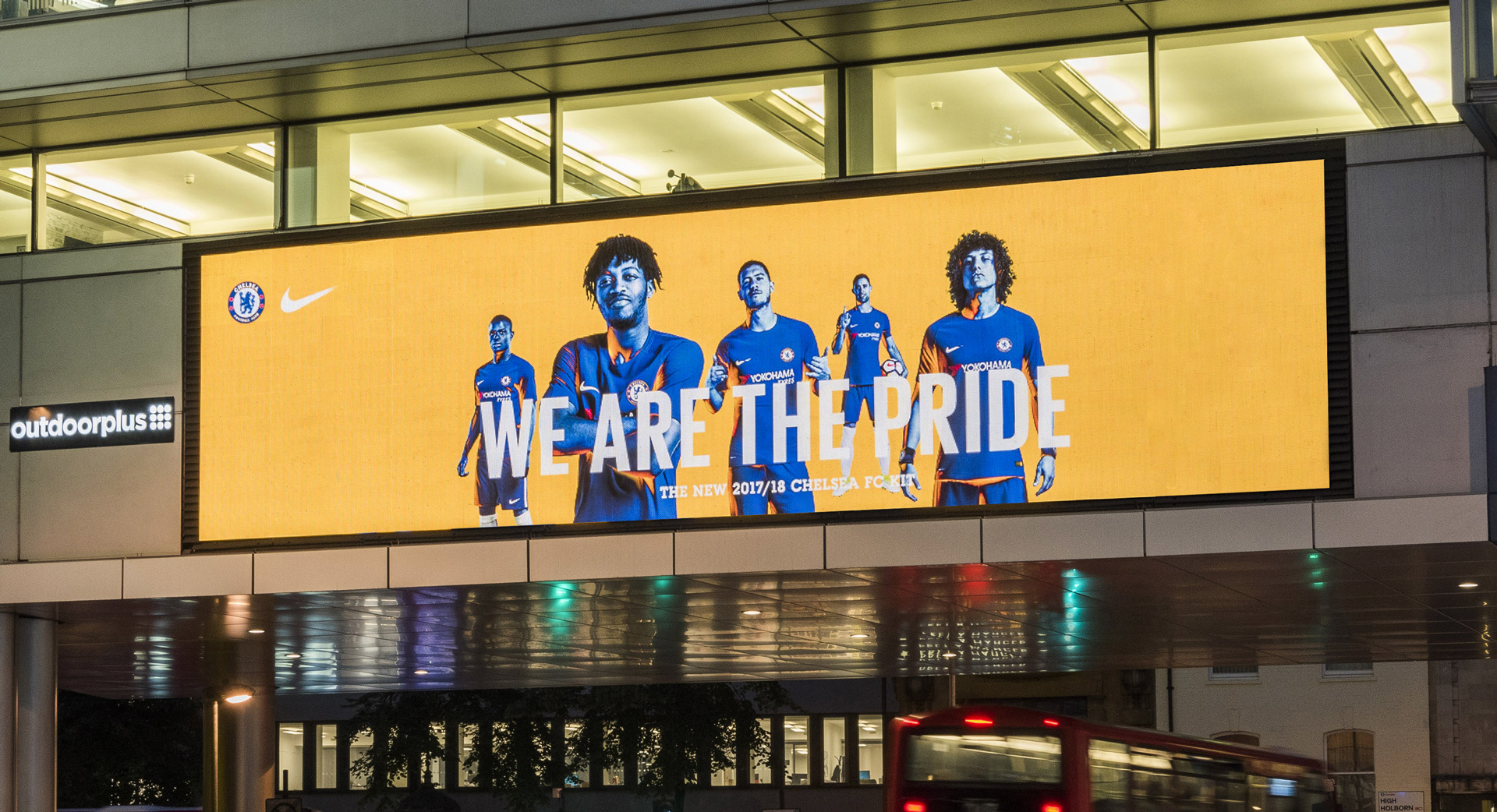 Nike | Clubs kits | Digital billboard | Artwork