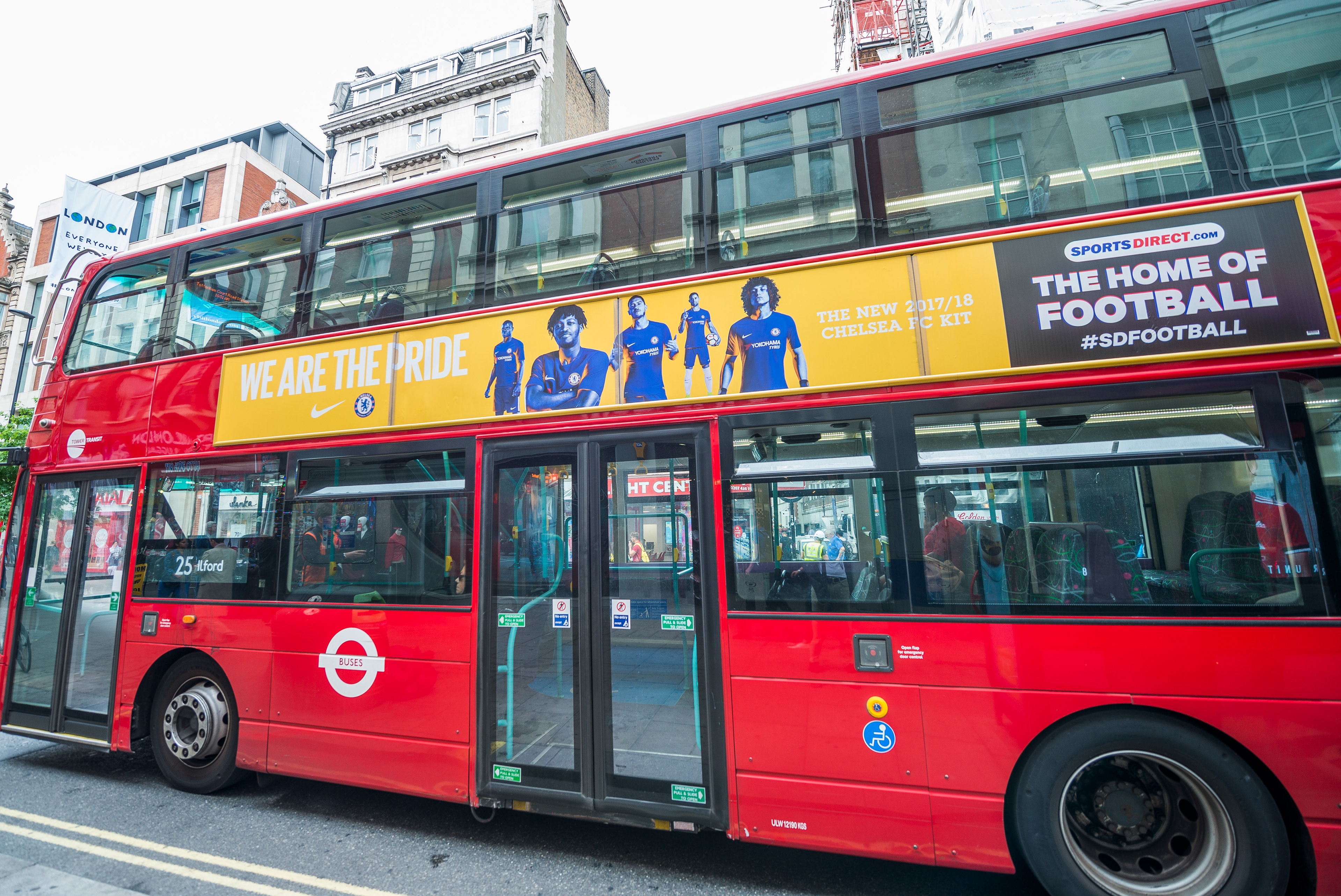 Sports Direct | OOH | Bus graphic | Artwork