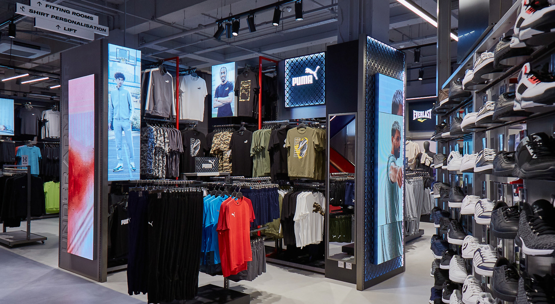 Puma | Shop-in-Shop | Store graphics | Artwork