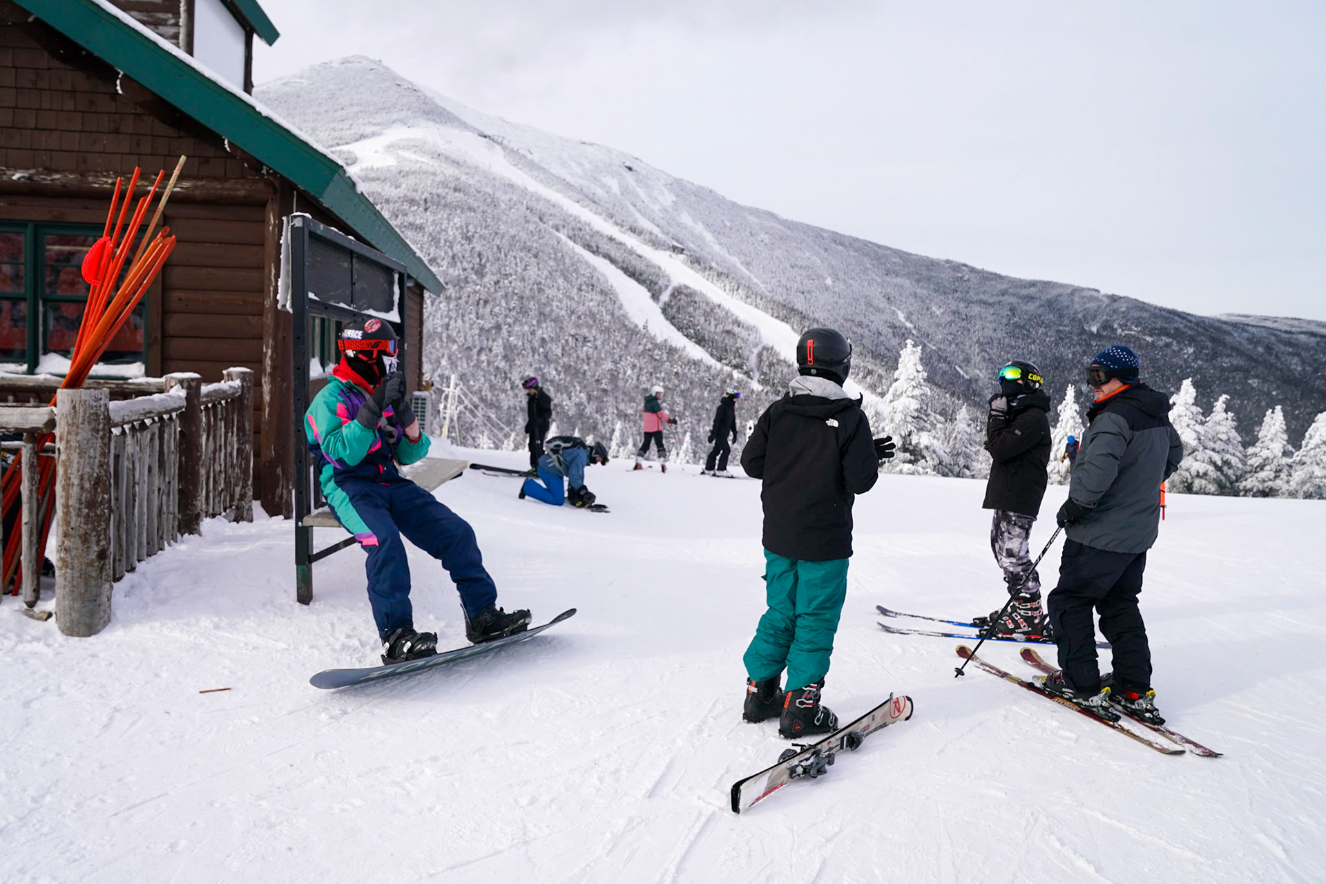 Whiteface Mountain during the Empire State Winter Games in Lake Placid, NY on Sunday, February 5, 2023. (Photo by Bond Photos)