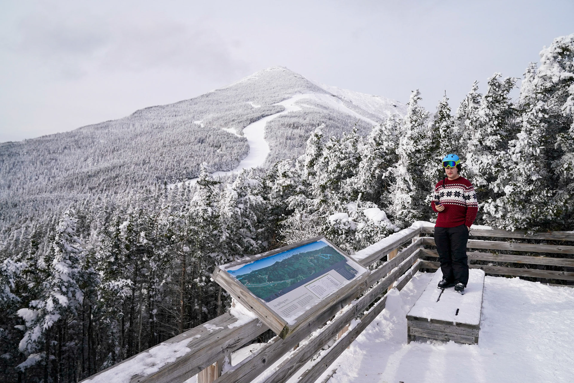 Whiteface Mountain during the Empire State Winter Games in Lake Placid, NY on Sunday, February 5, 2023. (Photo by Bond Photos)
