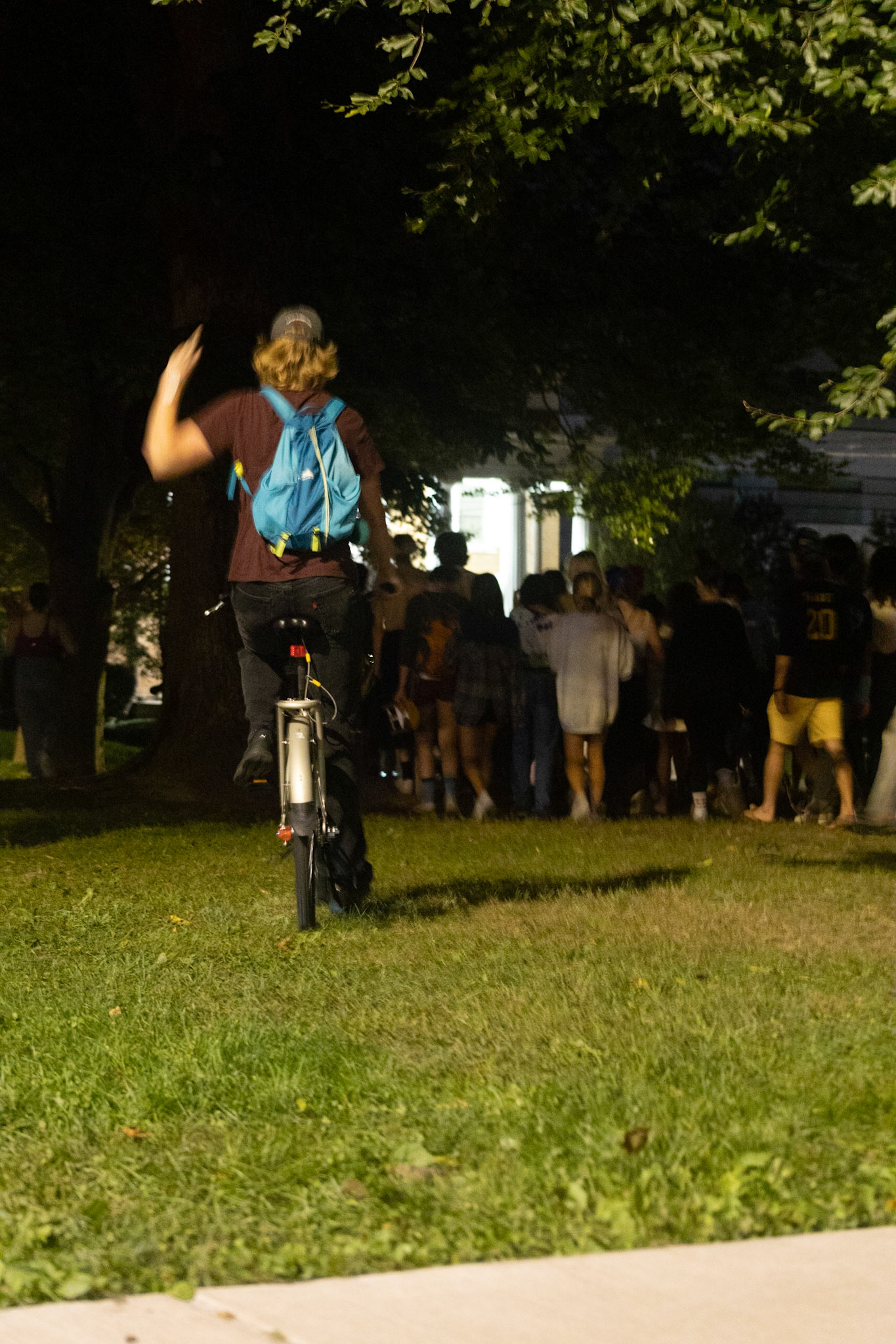 SU students protest the administration and many frats around campus due to rape alligations and inaction by the Chancellor on September 21st. The protests lasted for nearly 2 hours, starting along Comstock and ending with the Chancellor's House after stopping at numerous frats along the way. There were calls for the admin to take action against numerous students who were alleged to have raped students within the frats. The protests were entirly peaceful and many students were following mask guidelines.